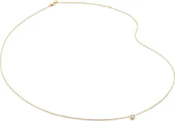 Solitaire Diamond Pendant Necklace | Nordstrom