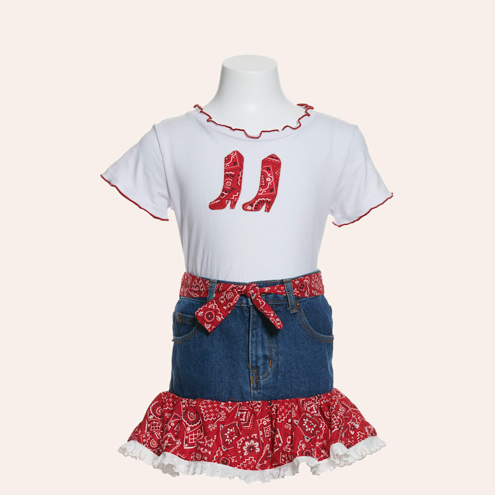 Kiddie Korral 2 Piece Bandanna Outfit | Cavender's
