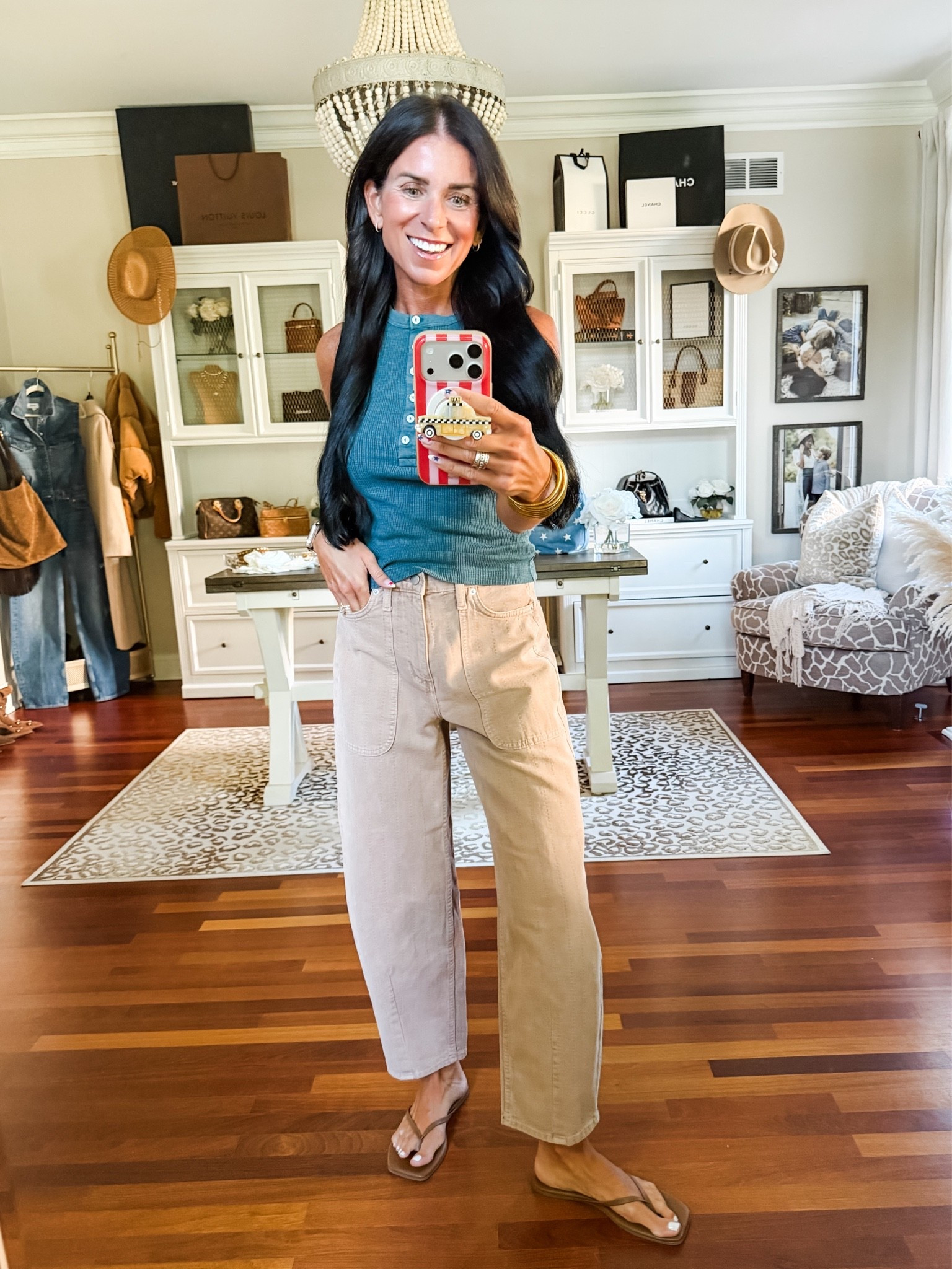 Love these new barrel jeans and Henley tank from @Target! 
Wearing a 2 and small

#LTKootd #LTKSeasonal #LTKSaleAlert