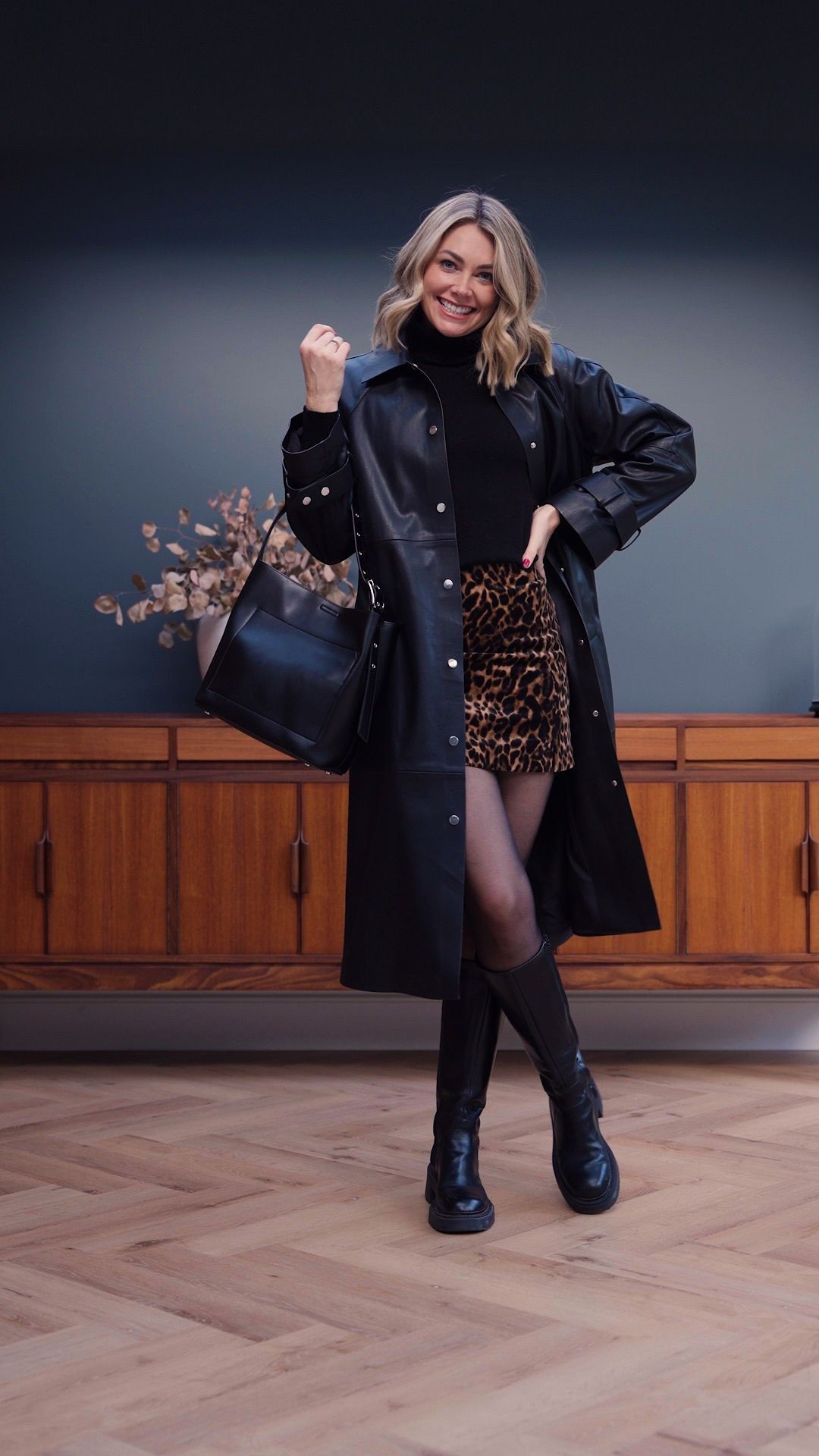 Timeless with a twist 🖤 Cashmere comfort meets a bold leopard moment — my go-to M&S look for crisp autumn days. #MarksAndSpencer #LTKfashion #LTKstyle

#LTKuk #LTKstyletip #LTKautumn