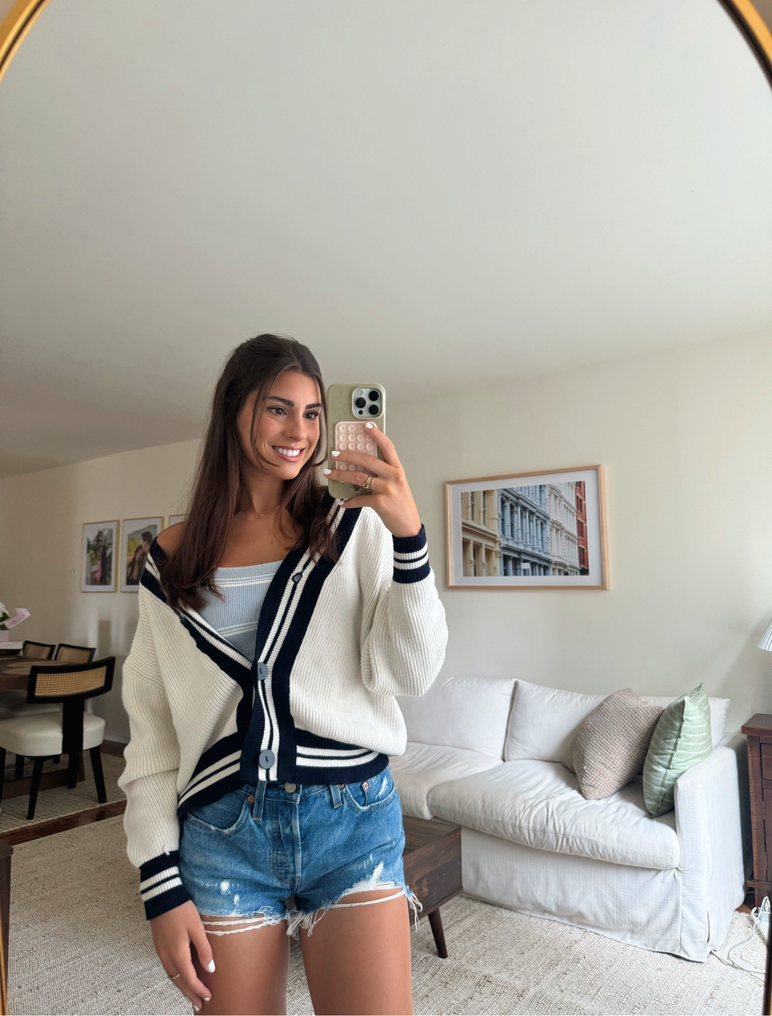 Give me all the shades of blue 💙🩵 can’t link cardigan but it’s from Primark!