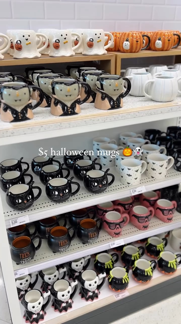 New $5 spooky season mugs at Target! 👻🪦🎃🕷️💀

#LTKFindsUnder100 #LTKHome #LTKFindsUnder50