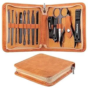 FAMILIFE Manicure Set, Professional Manicure Kit Nail Clipper Set Stainless Steel Pedicure Tools ... | Amazon (US)