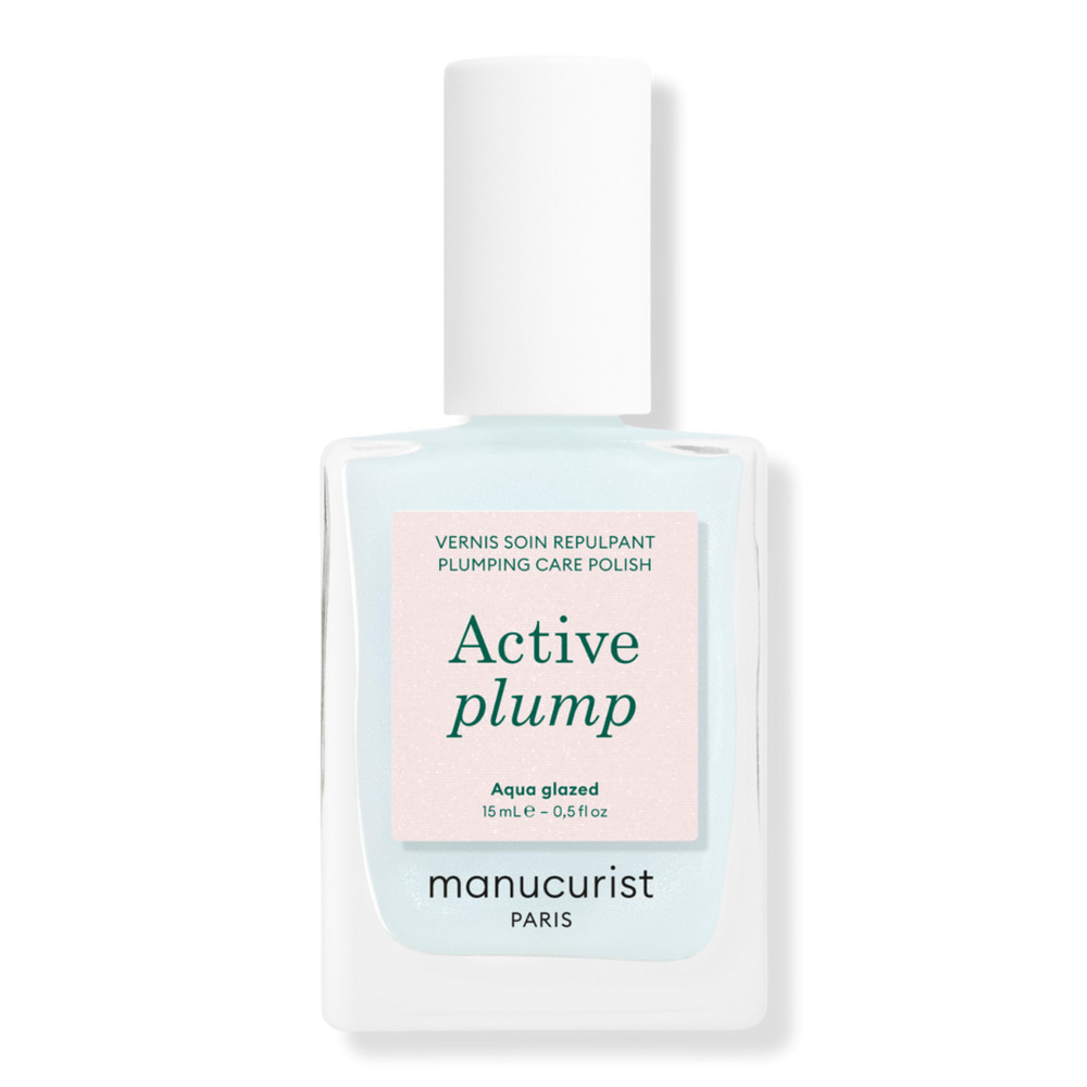 Manucurist Active Plump Collagen-Infused Nail Polish - Aqua Glazed | Ulta