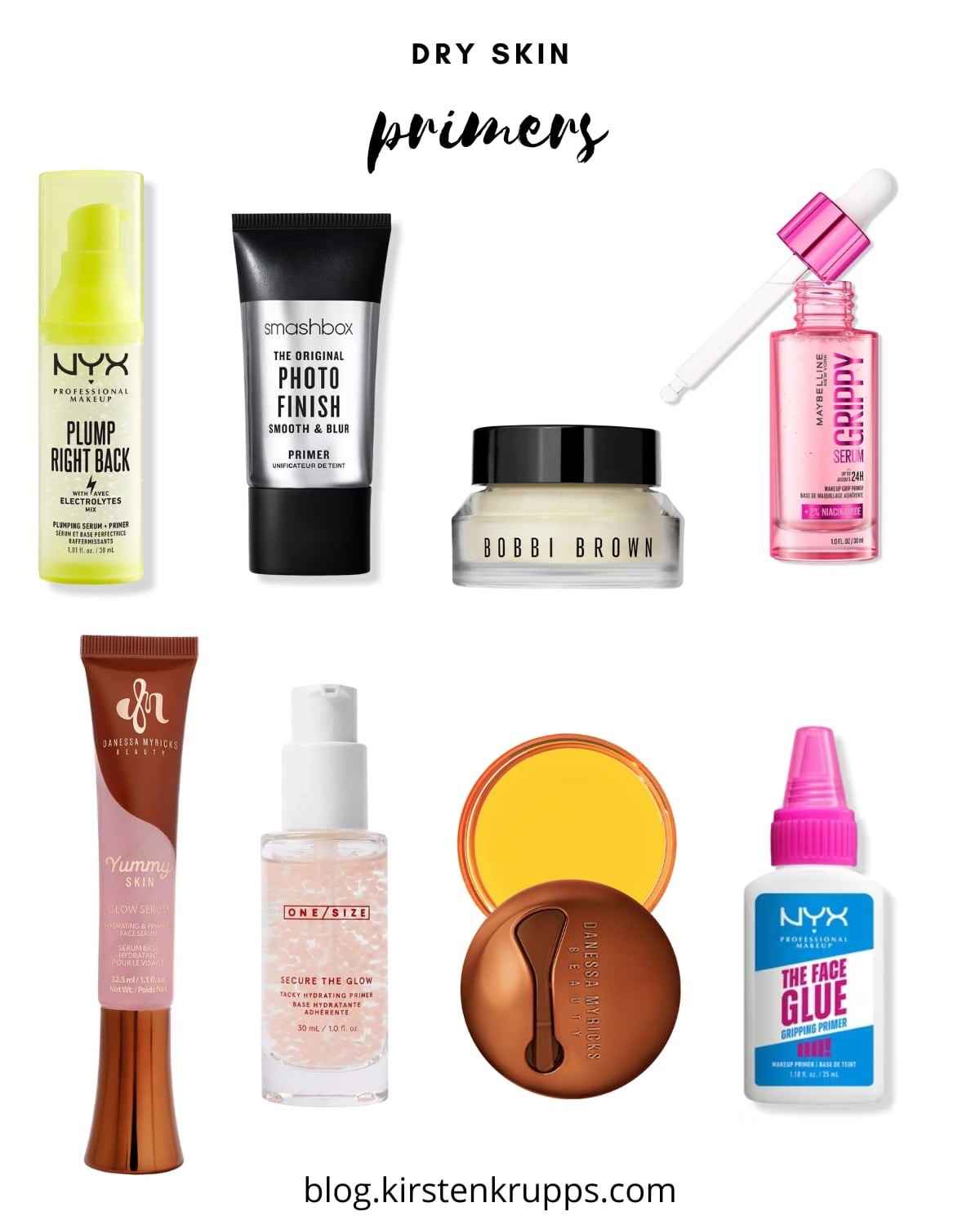 If you’ve got dry skin, these primers are game-changers. They smooth, plump, and keep your makeup looking fresh (not flaky) all day. 🖤 Think of them as skincare + makeup in one.

👉 Tap to shop my must-have primers for dry skin.

#LTKFindsUnder50 #LTKBeauty #LTKStyleTip