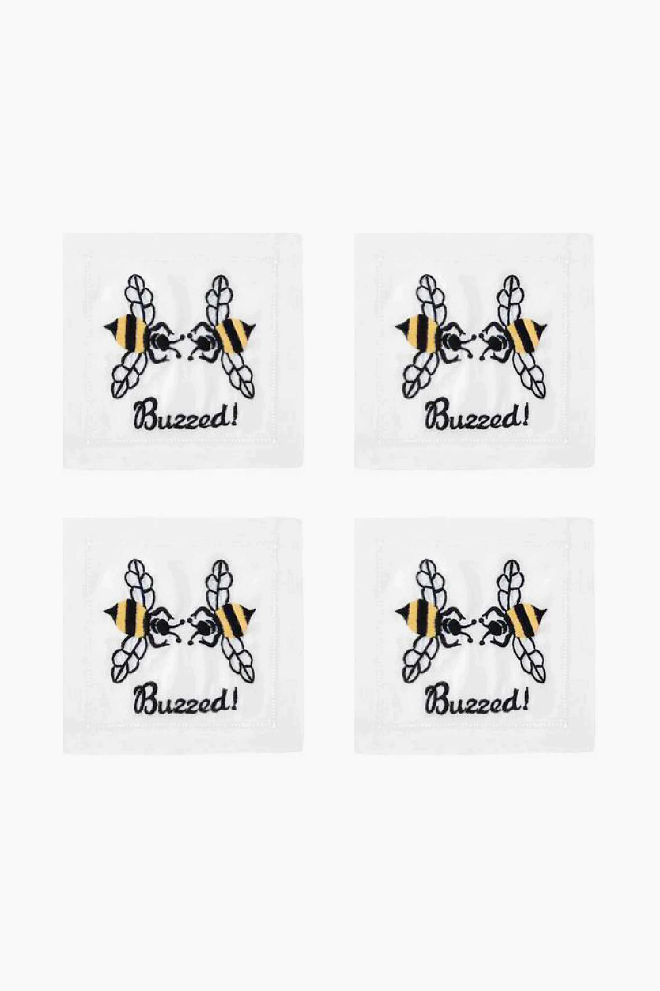 Buzzed Cocktail Napkins (Set of 4) | Tuckernuck (US)