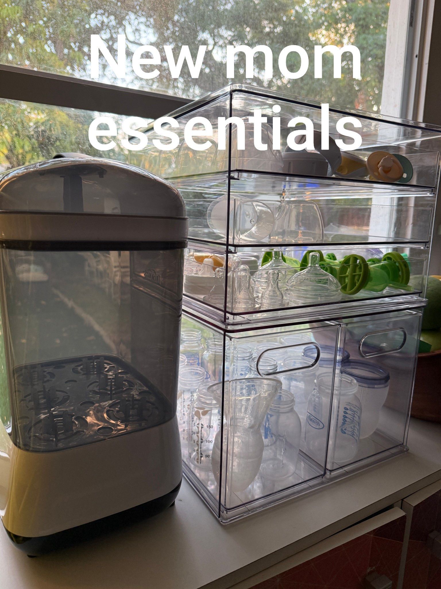 #bottles #breastfeed #mom #baby #bottlesterilizer #organizer #amazon 

#LTKBaby #LTKBump #LTKHome