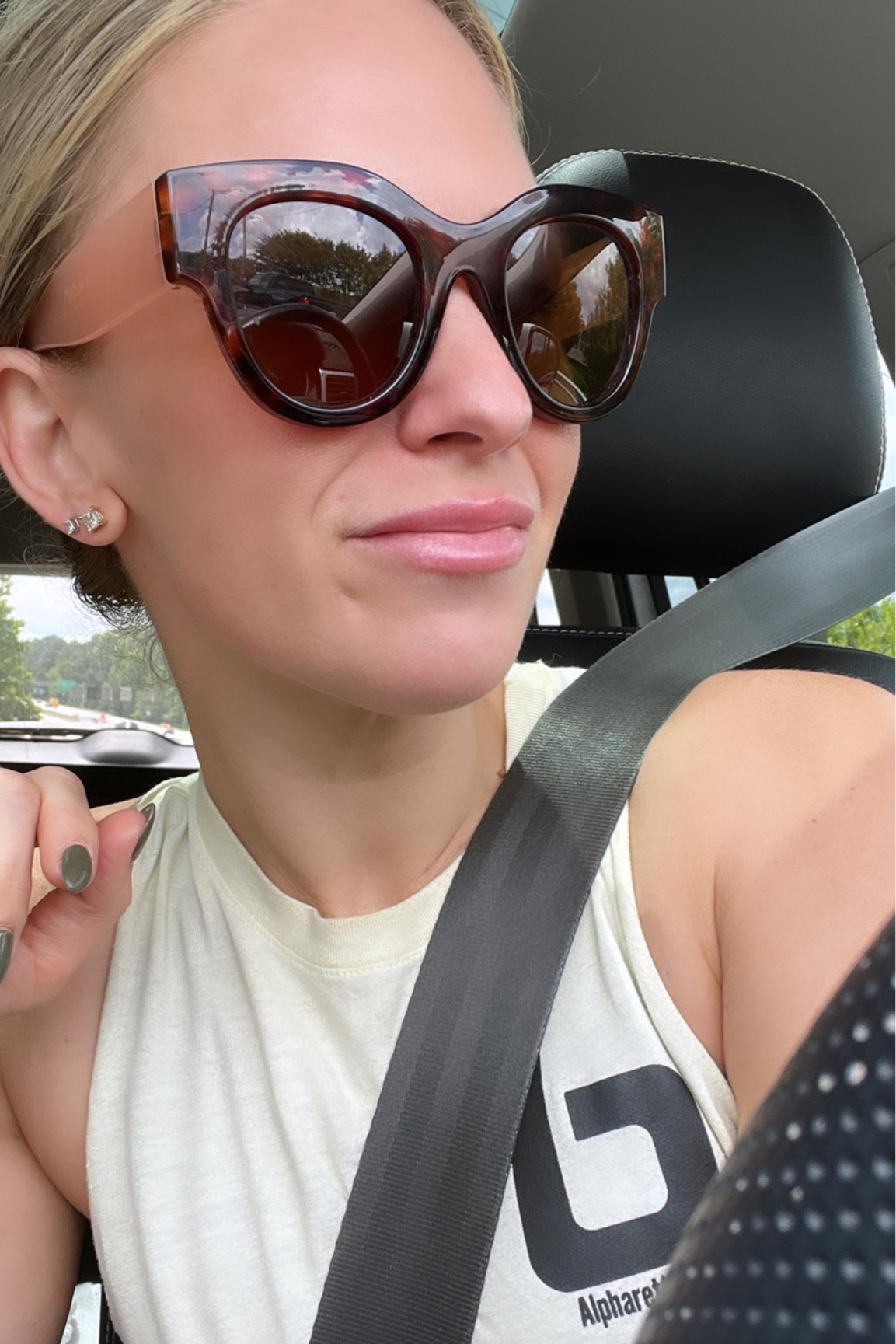 New sunnies 🥰 

Snagged these for our vacation to Mexico and I LOVE them. They are polarized too! 

Beach vacation / beach outfit / swim outfit / sunglasses

#LTKswim #LTKstyletip #LTKFind