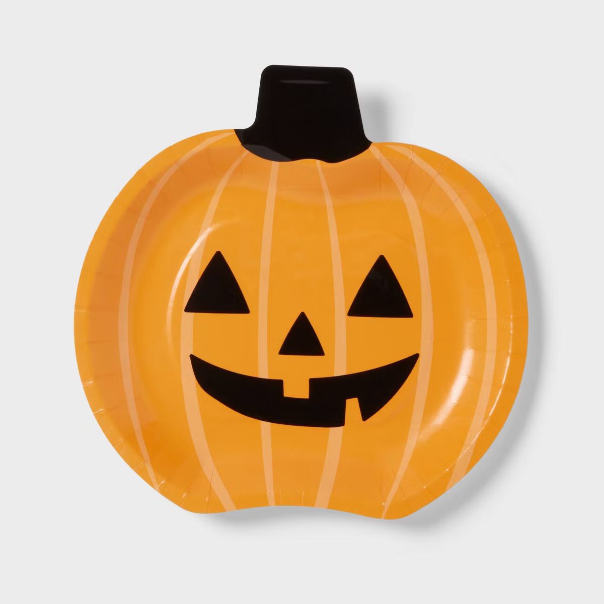 Halloween 10ct Pumpkin Shaped Dinner Plates - Spritz™ | Target