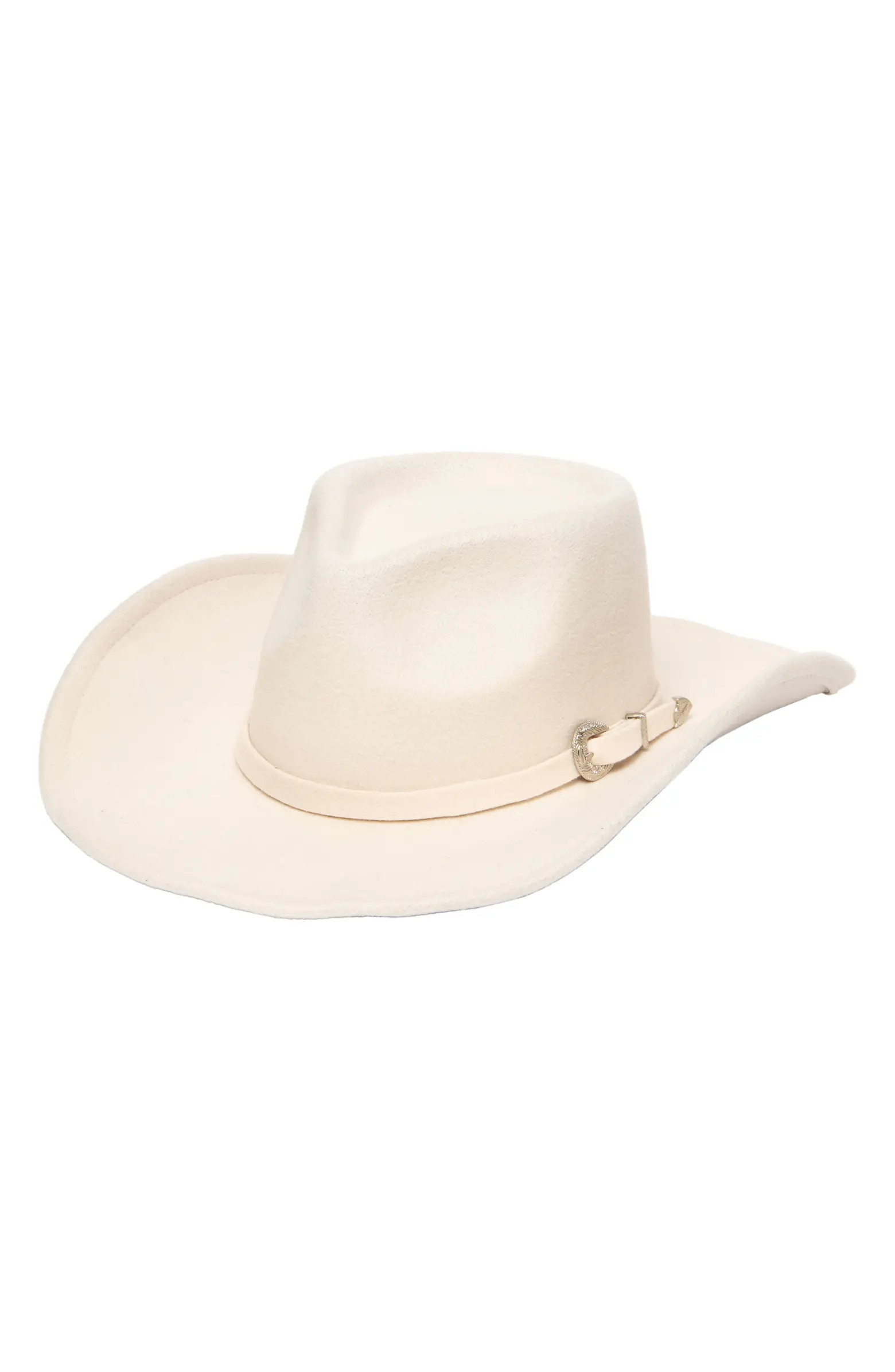 Faux Felt Cowboy Hat | Nordstrom Rack