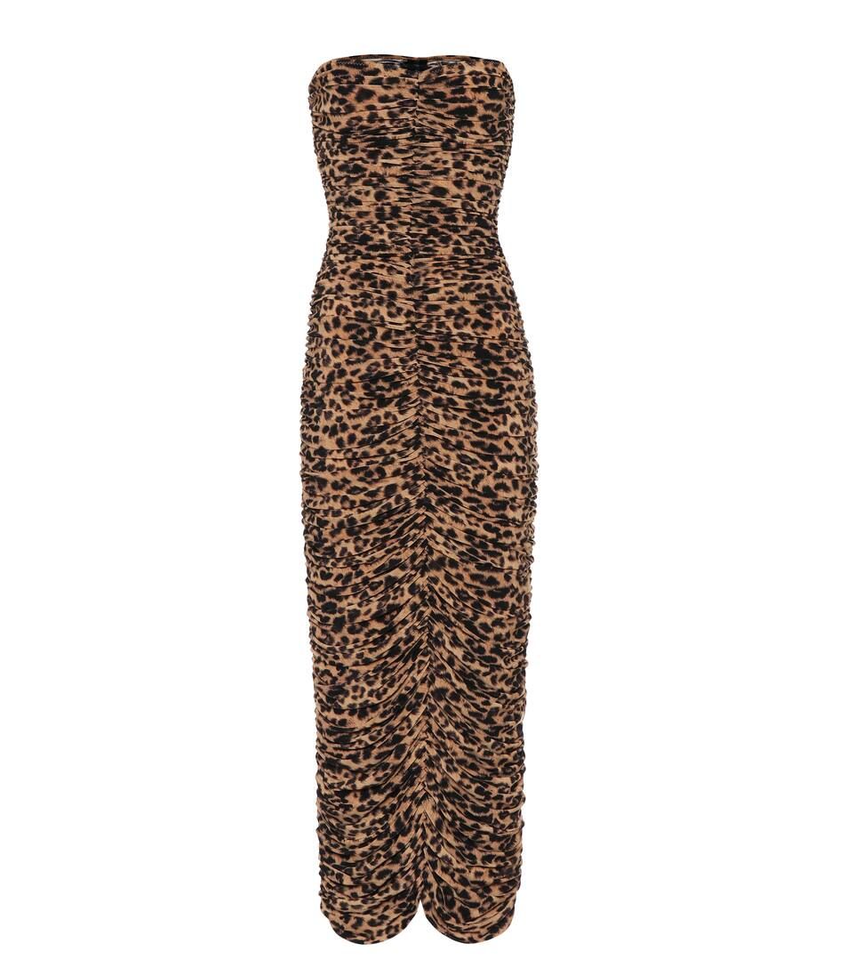 Slinky leopard-print strapless dress | Mytheresa (US/CA)