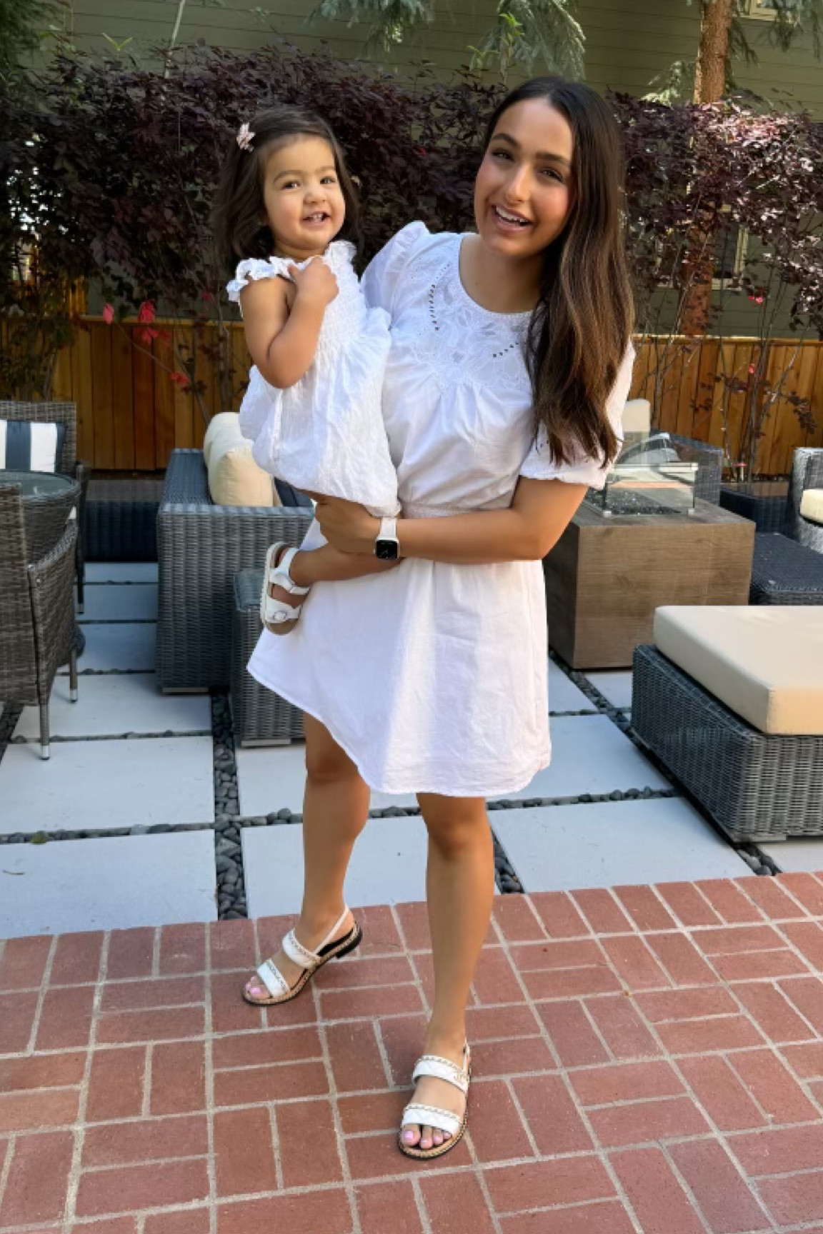 Matching with my mini🤍🤍

#LTKFamily #LTKStyleTip #LTKBaby