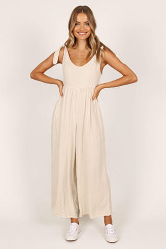 Women's Ayla Linen Jumpsuit | Macy's