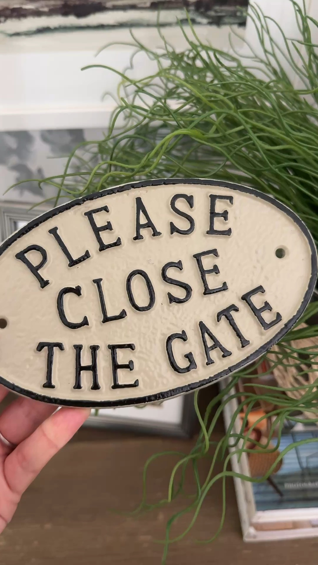 I ordered these custom signs for our back gate because people keep leaving the gates open! You can customize the text and choose any color you like. Not a bad price and the quality is great!

#LTKHome #LTKSeasonal #LTKdayinmylife
