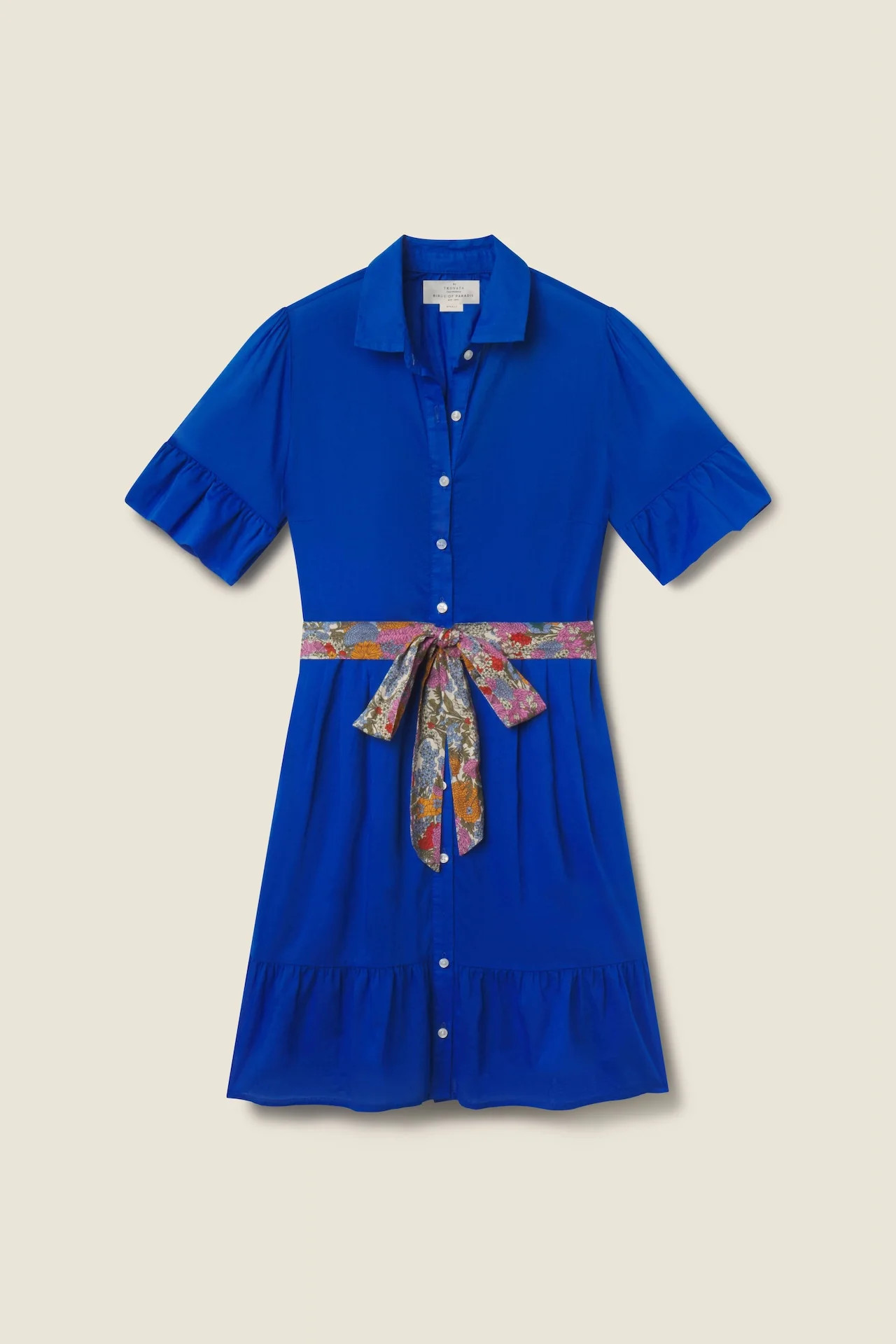 Martinique Dress Cobalto | TROVATA