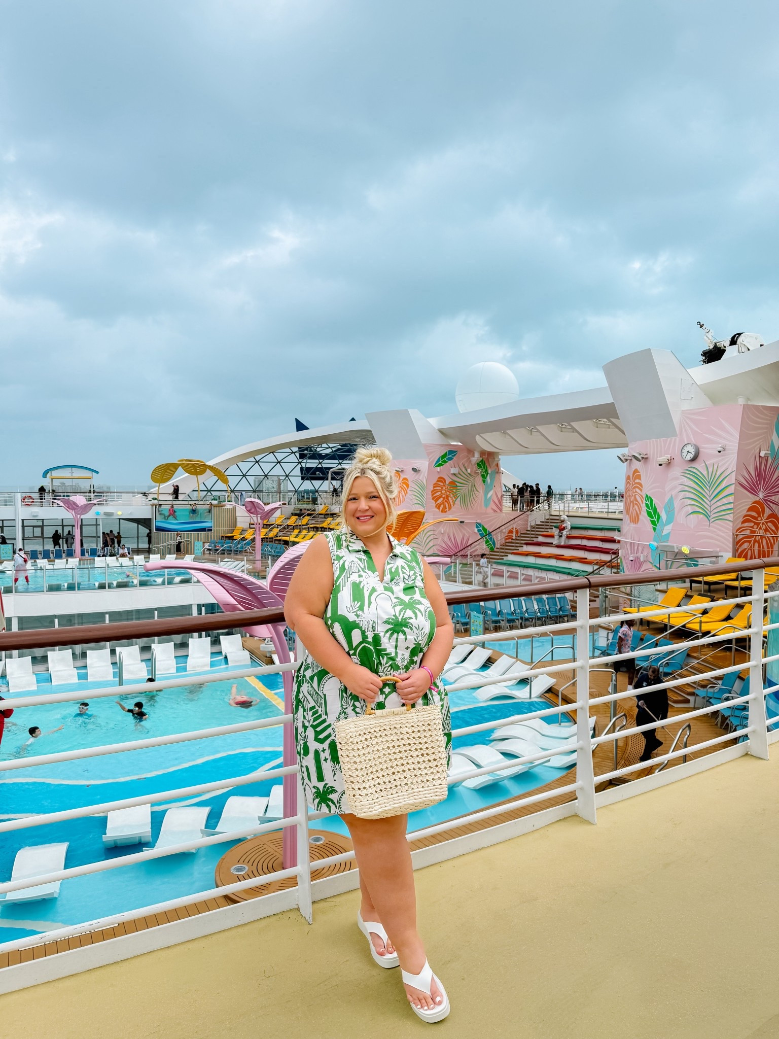 Plus size vacation outfit. Wearing size 2x 🚢

#LTKMidsize #LTKPlusSize #LTKTravel