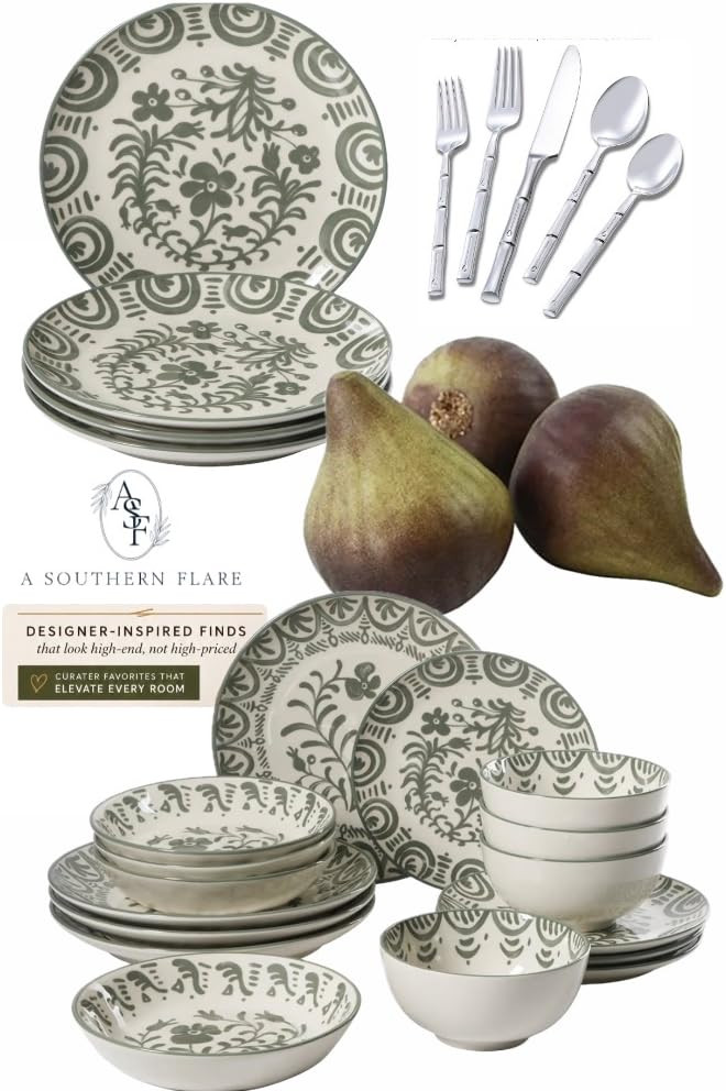 Elevate your dining space with these elegant dinnerware pieces. High-end style at affordable pric... | Amazon (US)