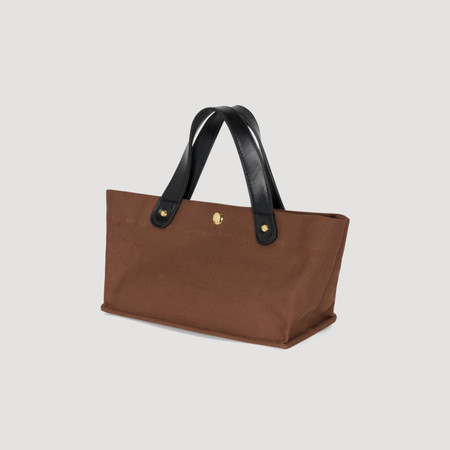 The Mini Horizon Tote  2.0- Chestnut (Brown) | EllandEmm