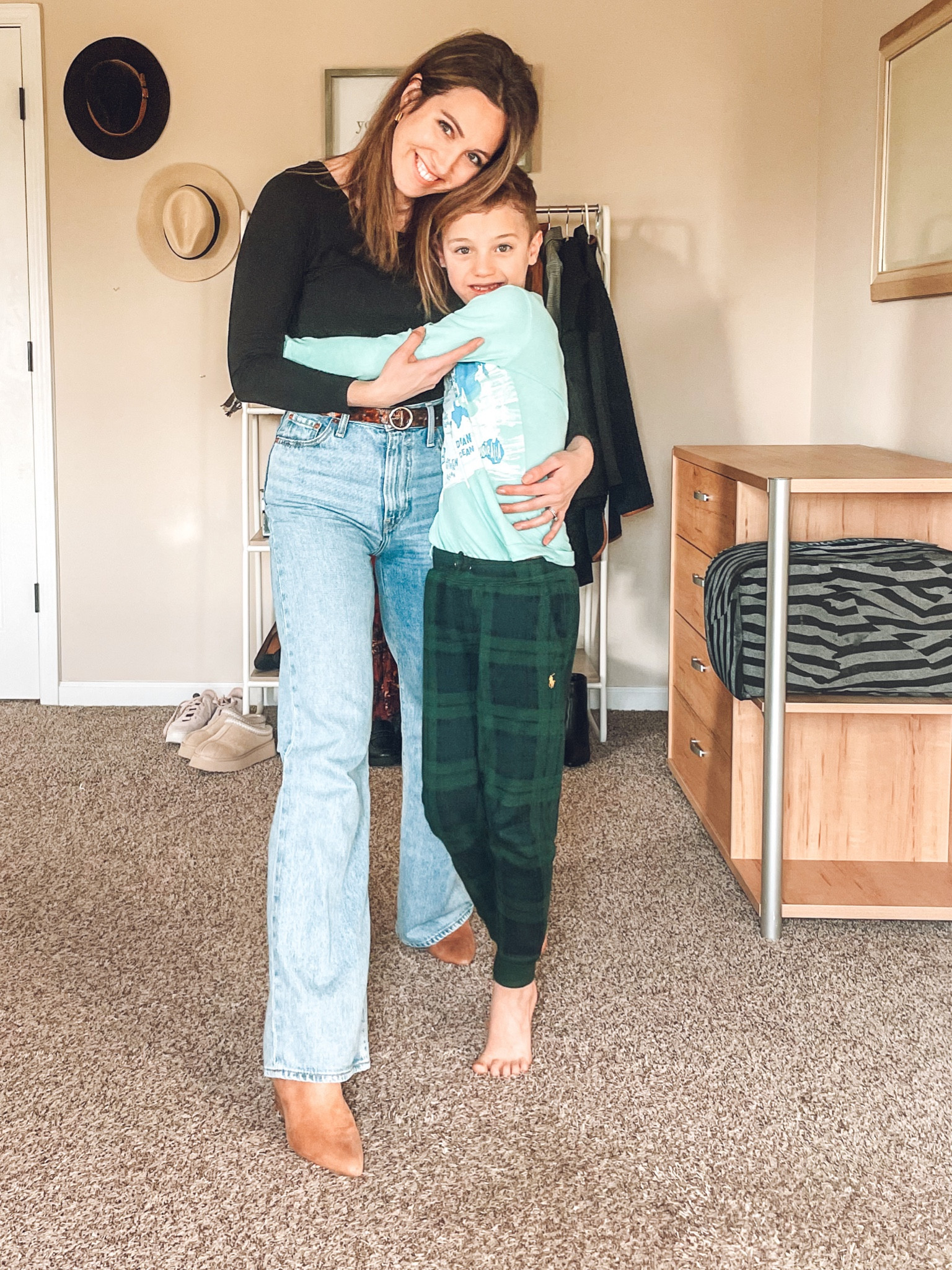 My favorite little supporter and side kick 🥰 He turned like this so you could see his new continent shirt he got so I figured I would at least link it! 🤣🔗 

#LTKfamily #LTKkids #LTKSeasonal