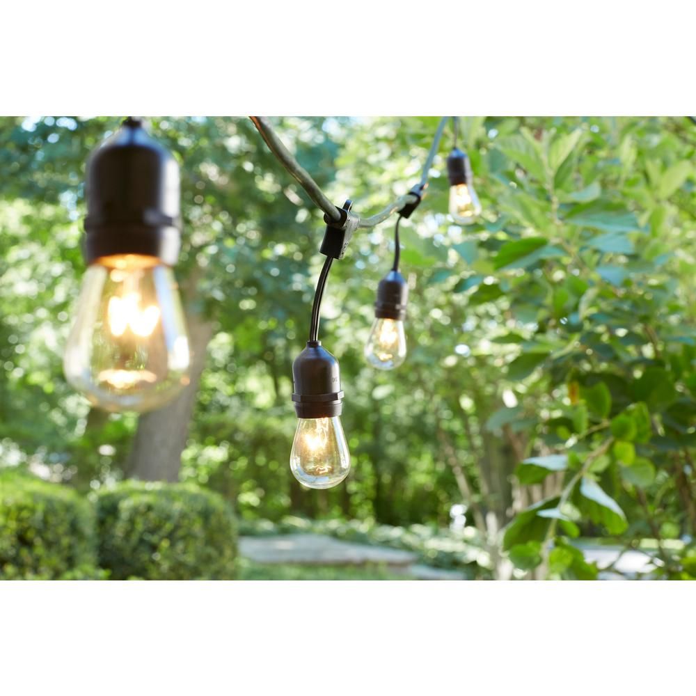 48 ft. 24-Socket Incandescent String Light Set | The Home Depot