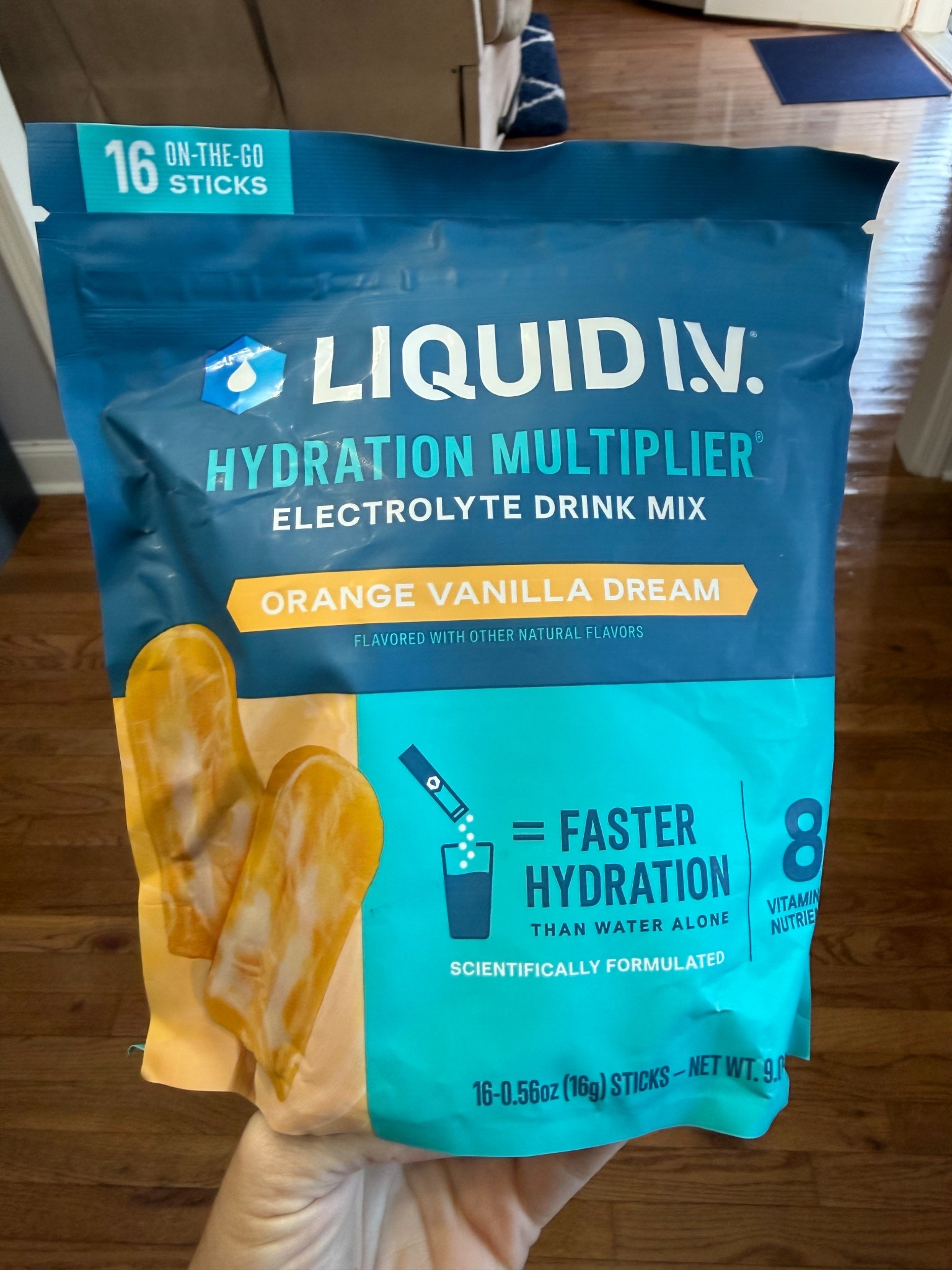 One of my favorite ways to get in electrolytes: Liquid IV! 

#hydrate #liquidiv 

#LTKfitnessgoals #LTKmomlife #LTKActive