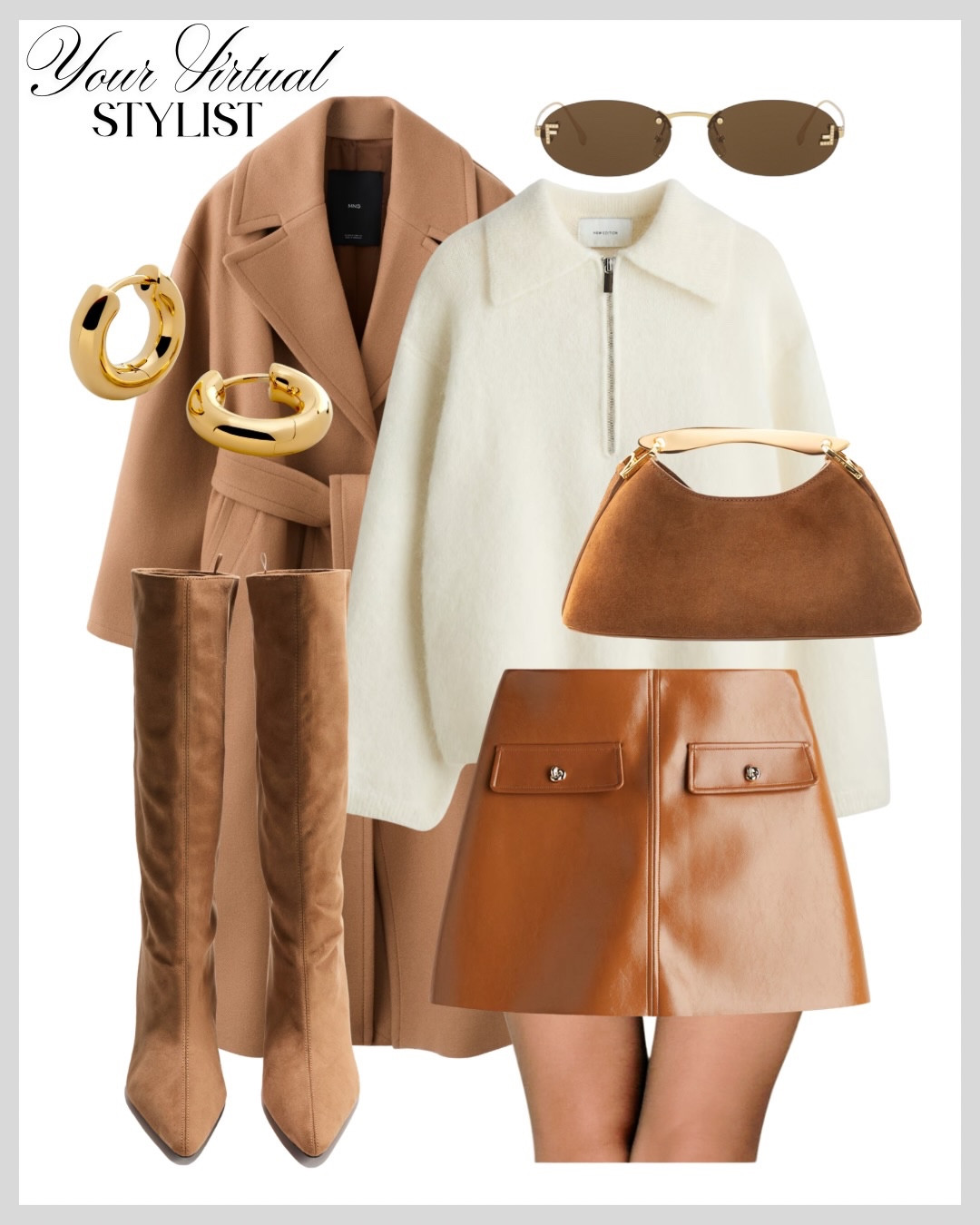 Elevated basics with a relaxed twist, neutral tones and soft textures for ultimate everyday chic✨

Comment SHOP and I’II DM you where to shop🛍

Make sure to FOLLOW me to get the link🔗

You can also shop all my outfits via the Link in Bio💫

#winterwear #lookoftoday #capsulewardrobe #virtualstylist #woolcoat