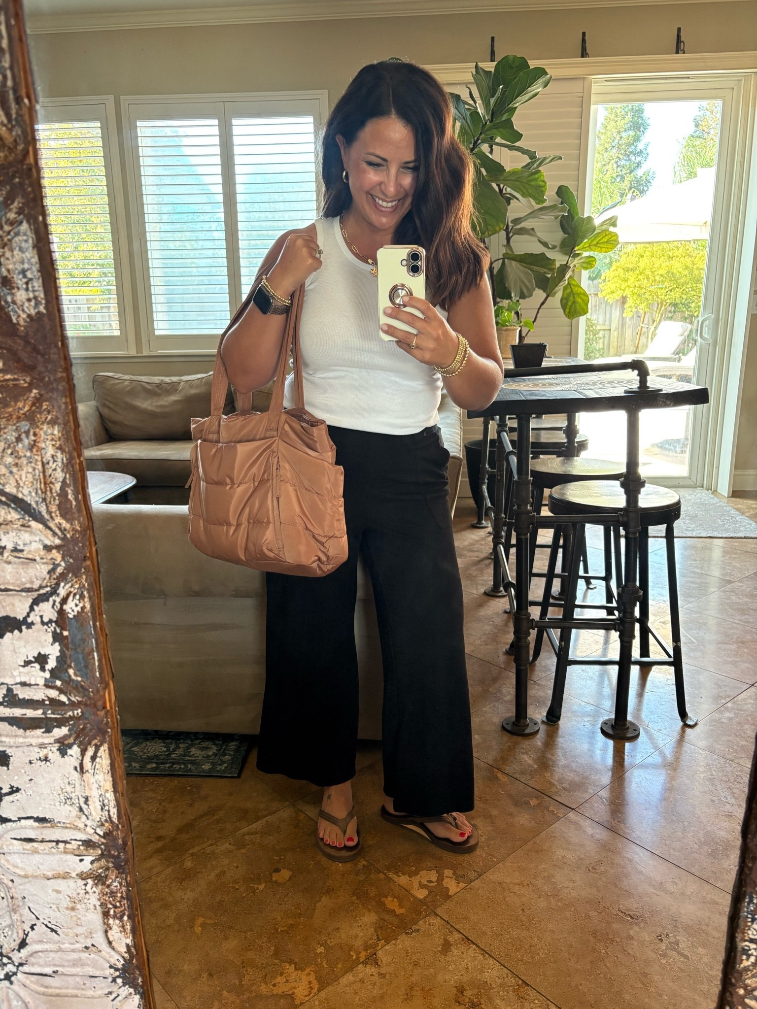 Day 2 back to school = PLC meetings all day 📚 And this is exactly the kind of outfit I want for a long workday.

These pull-on pants are petite-friendly, comfortable, and so easy to dress up or down. I’m 5’2” wearing a small and love the fit—they’re one of those pieces I can wear with a tank and sandals now or swap in a blouse and loafers when I want to look a little more polished.

Petite work pants
Pull on work pants
Teacher outfits

#LTKPetite #LTKWorkwear #LTKootd