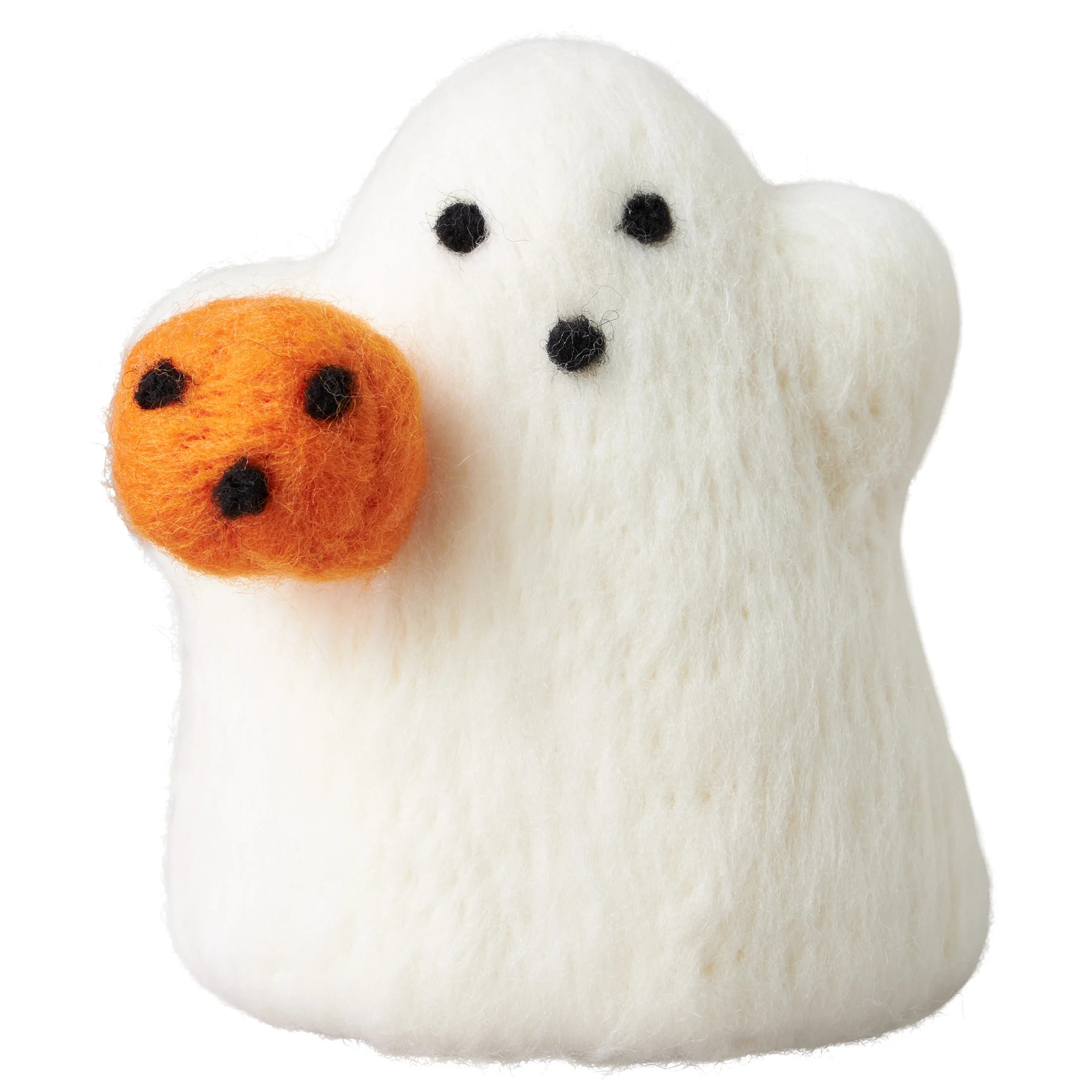 Felt Ghost Tabletop Decoration, White, 3.5", Halloween by Way To Celebrate | Walmart (US)
