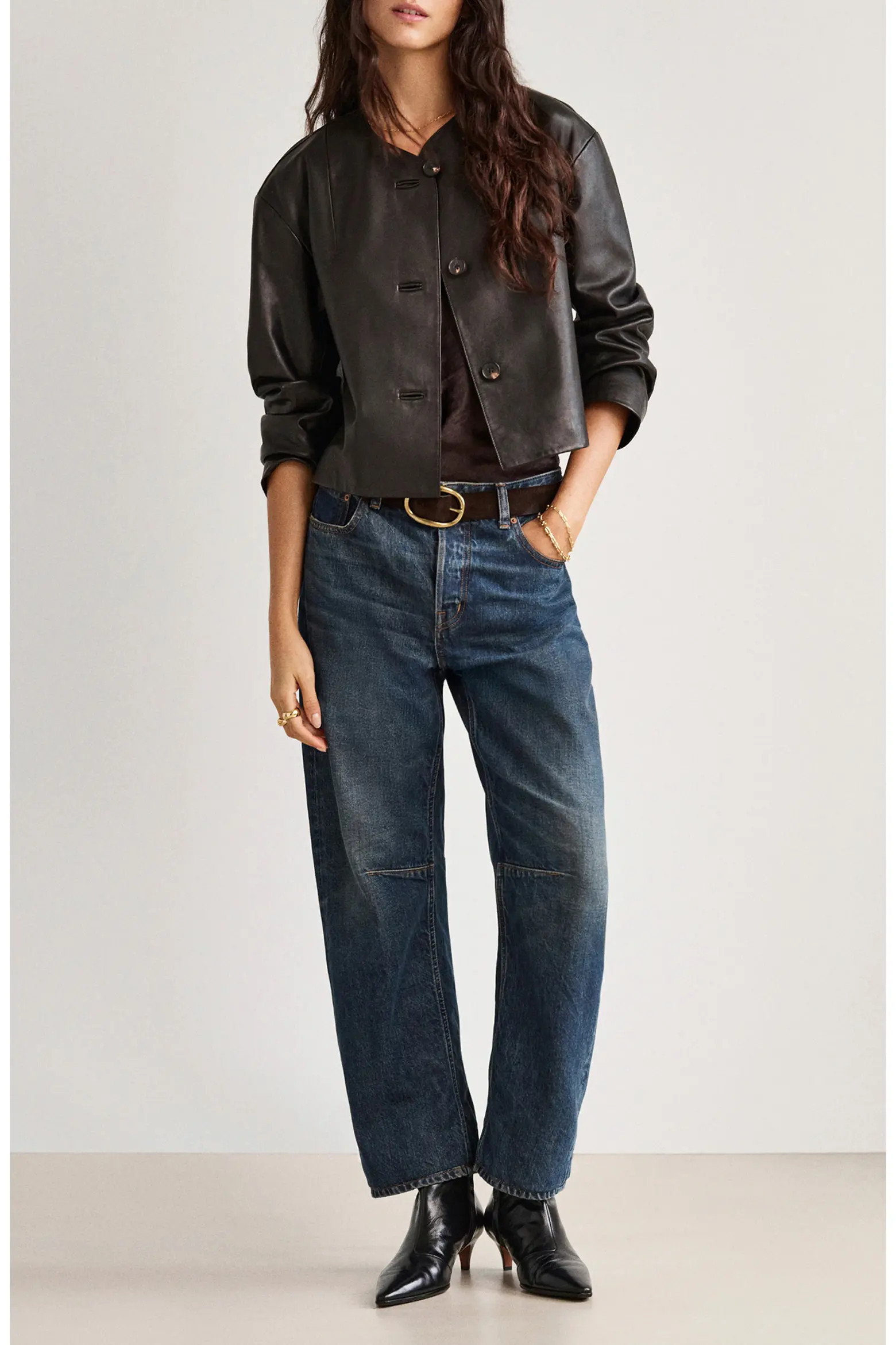 Madewell The Darted Barrel Leg Jeans (Women) | Nordstromrack | Nordstrom Rack