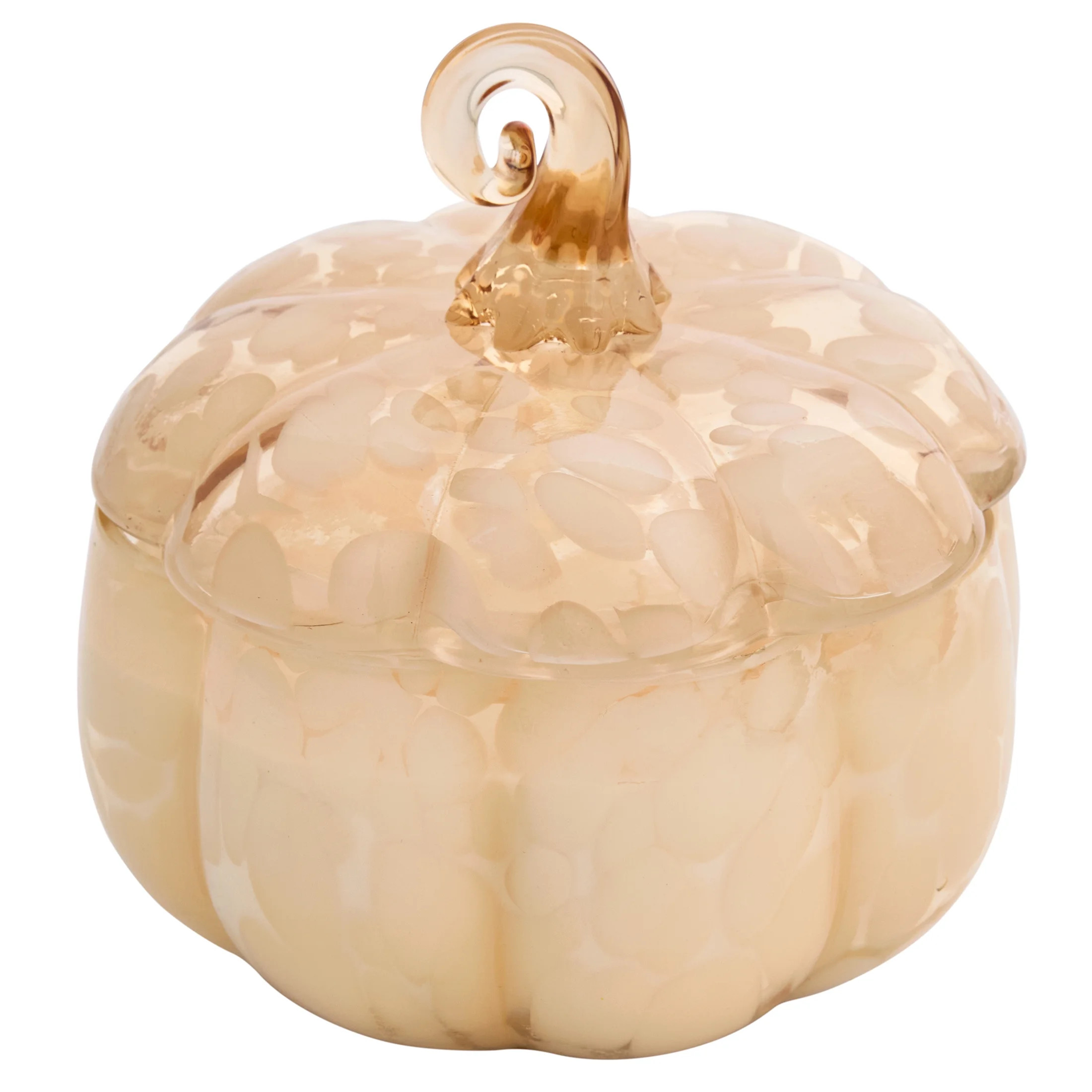 Better Homes and Gardens Pumpkin Snickerdoodle Swirl Scented 2 Wick Confetti Figural Pumpkin Jar ... | Walmart (US)