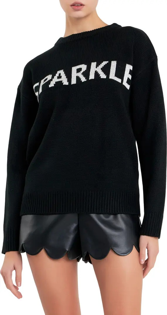 Lettering Sweater | Nordstrom