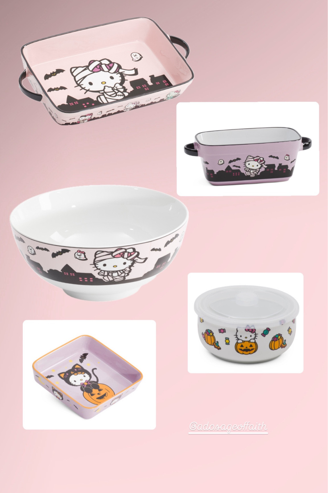 Hello Kitty Halloween collection is here! Grab will it’s here! Sure it will be sold out. Shop down below for the link.💓

#LTKHome #LTKSeasonal #LTKSaleAlert