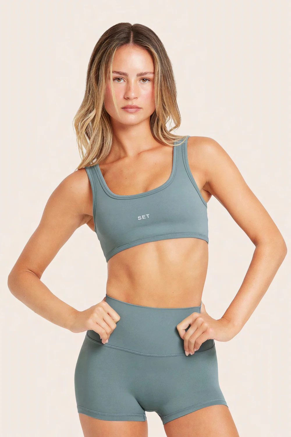 AIRLUXE™ BREATHE SCOOP BRA - BAY | SET Active