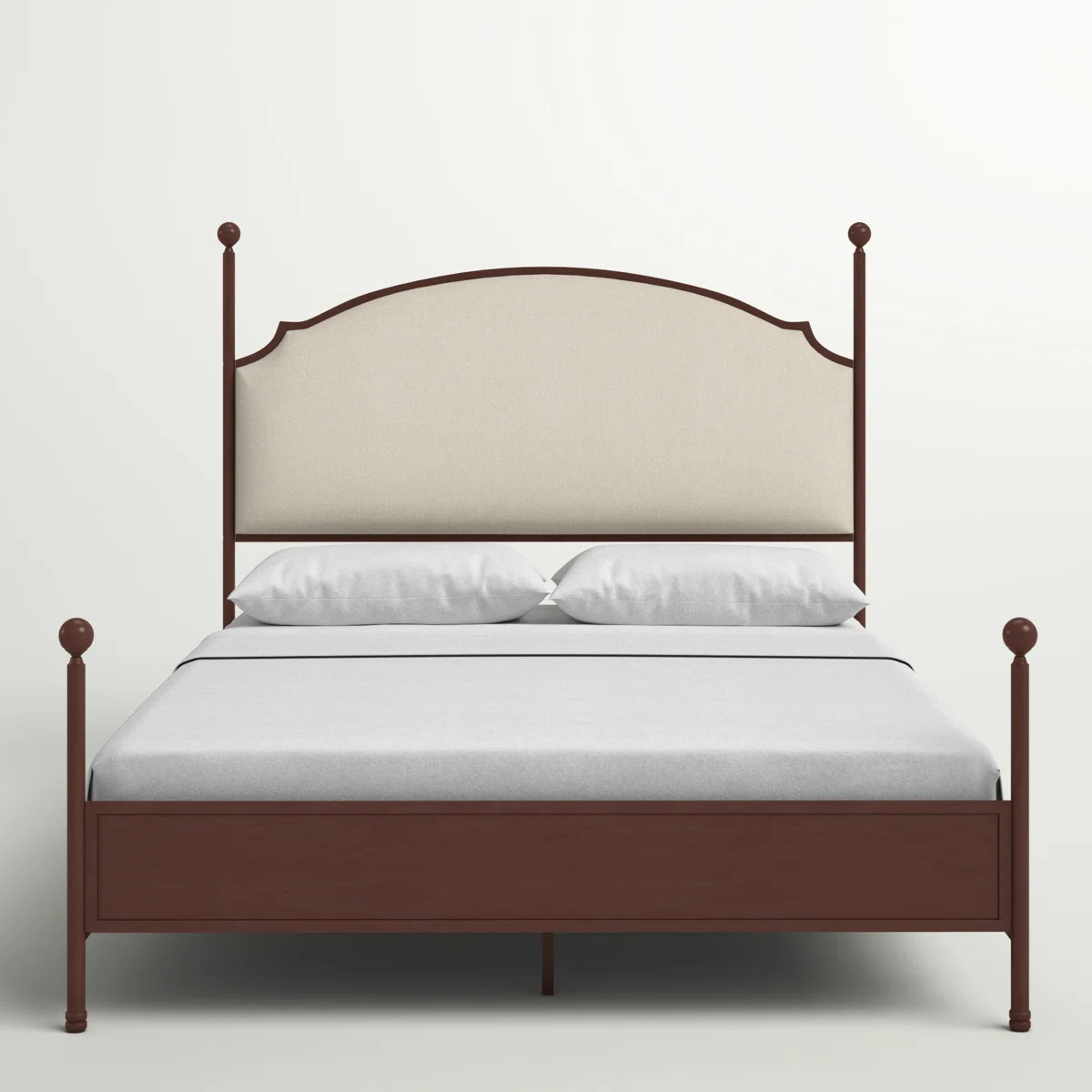 Marinez Upholstered Metal Standard Bed | Wayfair North America