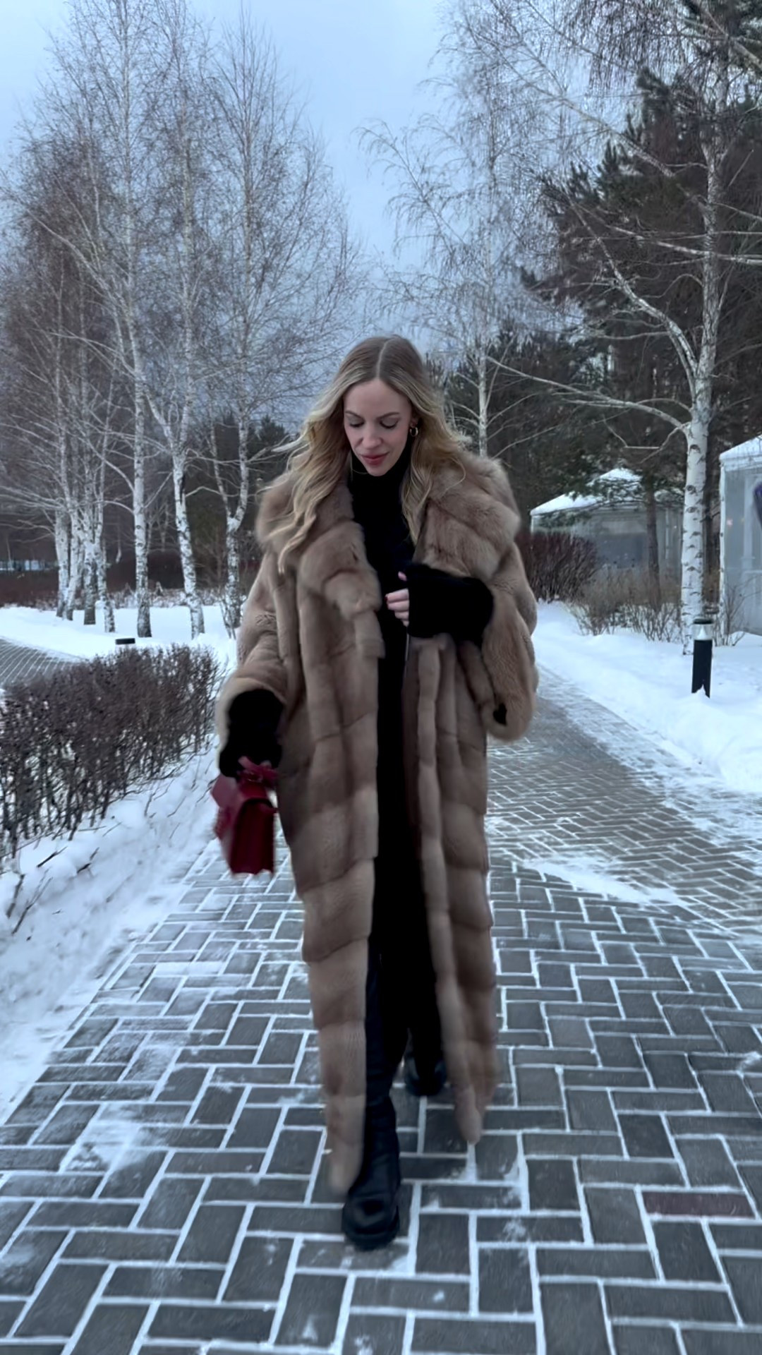 Oversized long fur coat, all black leggings outfit with tall lug sole boots, cozy winter style, apres ski outfitts 

#LTKSeasonal #LTKFindsUnder100 #LTKOver40