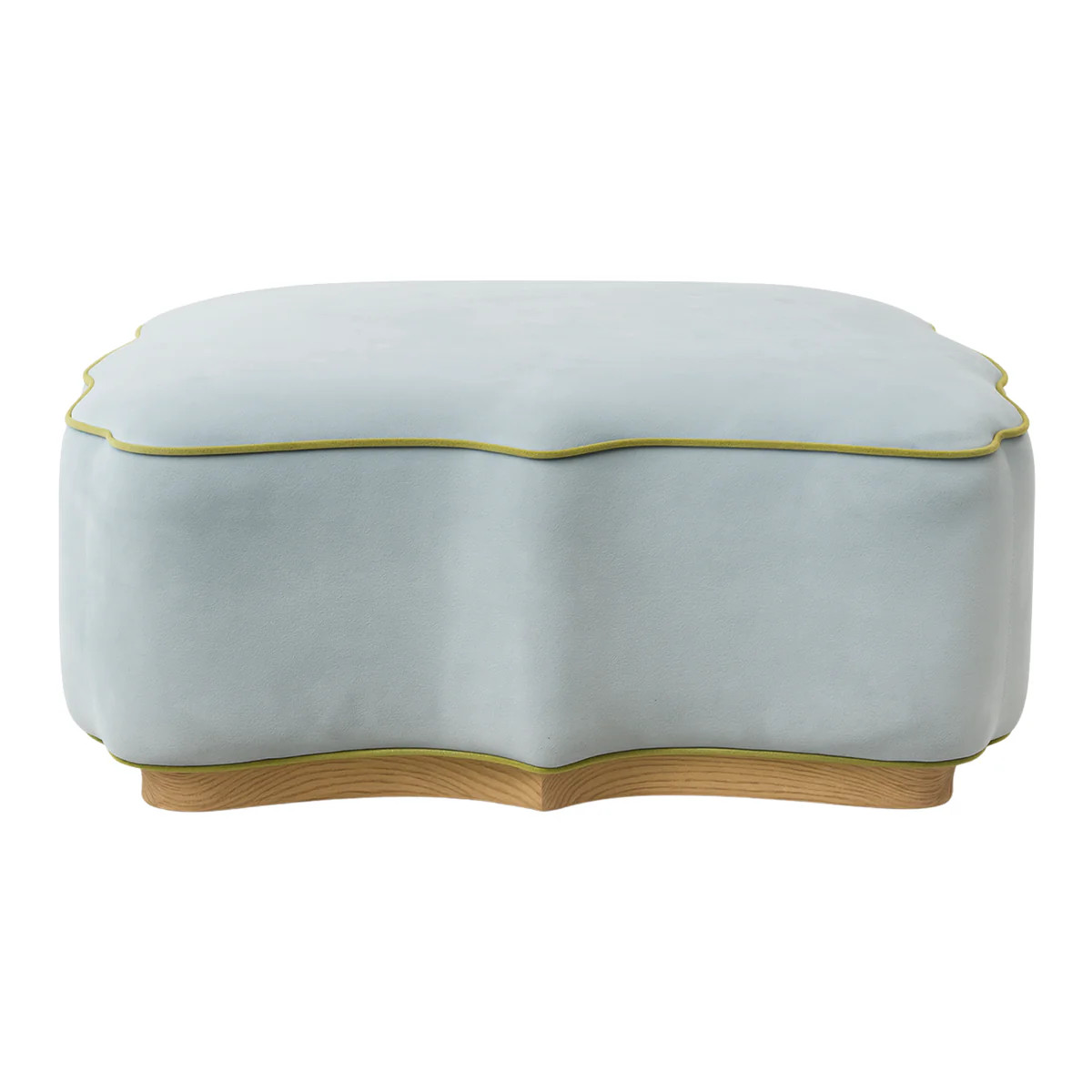 Cruz Ottoman | Contemporary Curved Ottoman | Scout Design Studio