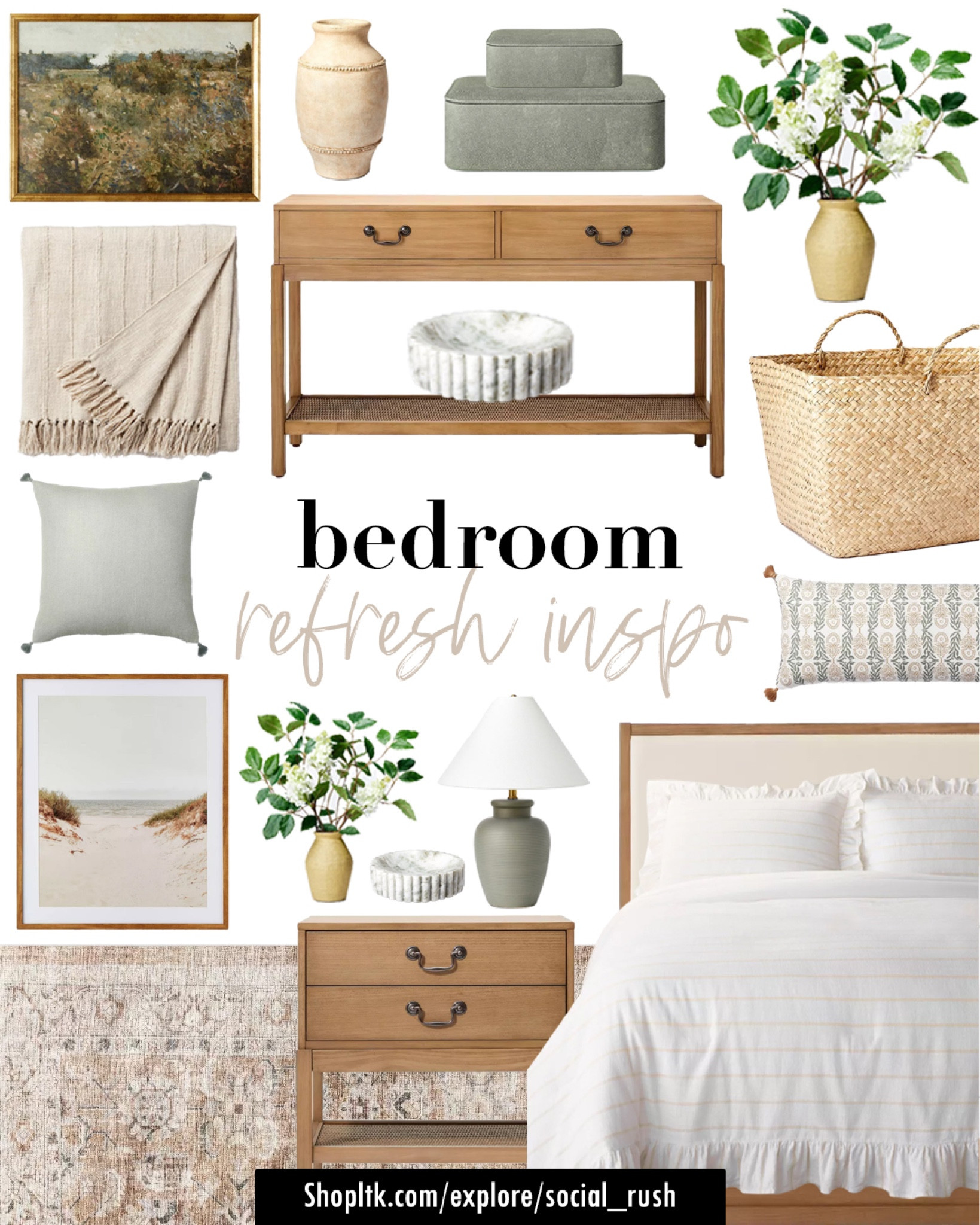 Bedroom Refresh / Bedroom Furniture, Bedroom Set, Bedroom Decor, Spring Bedroom, Neutral Home, Bedroom Inspo, Bedroom Idea / Target Home #TargetHome #TargetFinds

#LTKhome