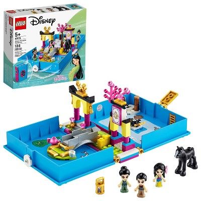 LEGO Disney Mulan’s Storybook Adventures Princess Building Playset 43174 | Target