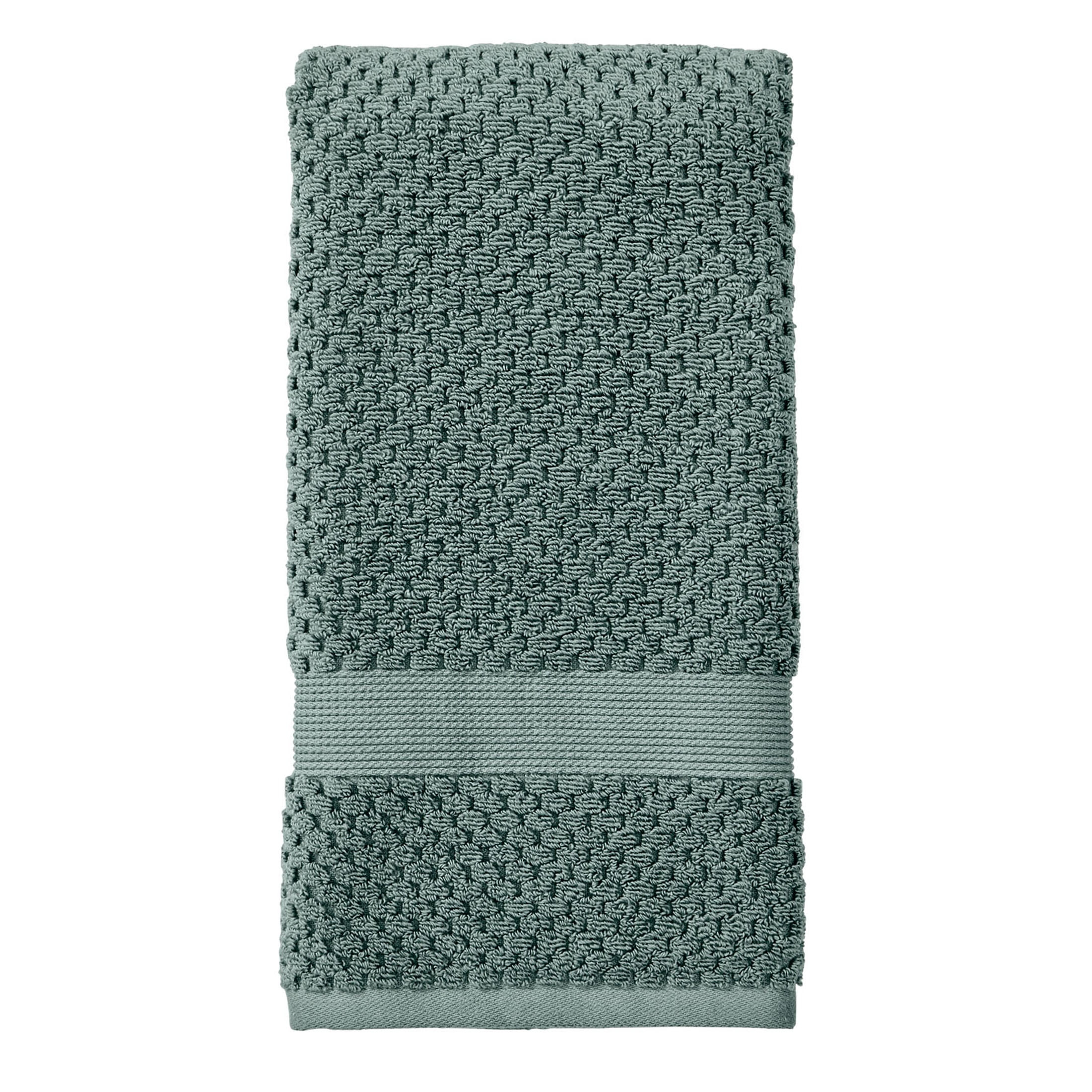 Better Homes & Gardens Signature Soft Cotton Popcorn Textured Hand Towel, Nimbus Blue | Walmart (US)