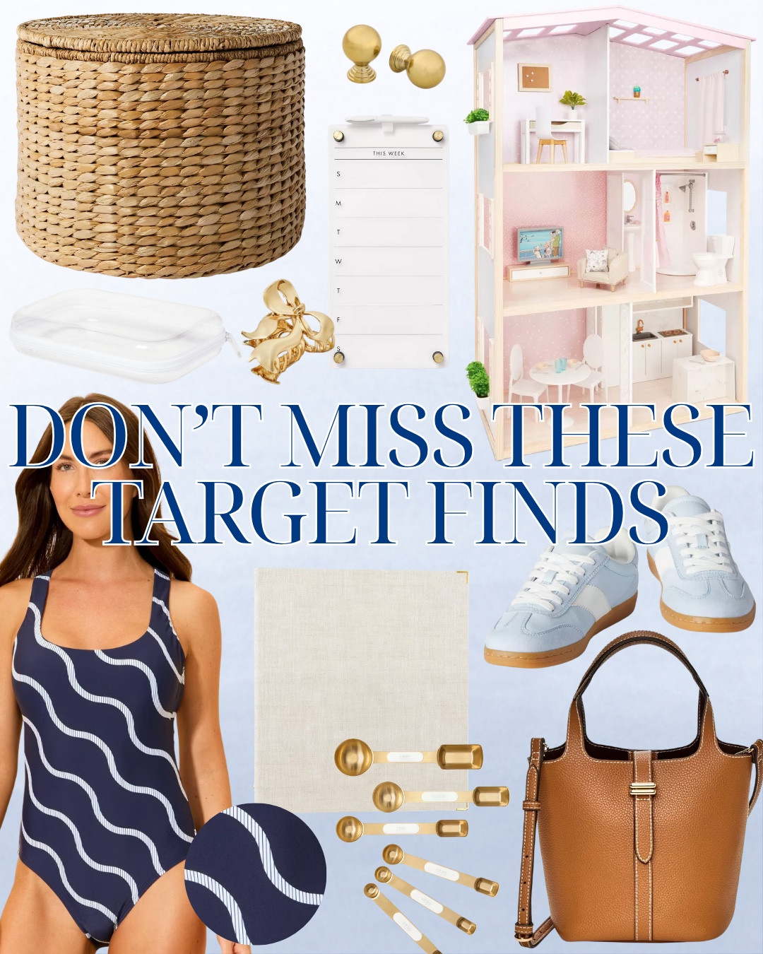 Don’t sleep on these Target finds 🤍 A few of my current favorites - mix of home, style, and little luxuries! Target | Target Finds | Target Home Decor | Affordable Style | Classic Coastal | Grandmillennial Home | Blue and White Style | Timeless Wardrobe Staples | Target Fashion | Neutral Home Finds | Target Favorites | Properly Shopped Picks



#LTKFindsUnder100 #LTKHome #LTKOver40