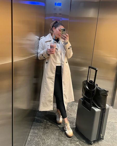 Ultimate on trend spring trench coat! Love how this one is a lighter color than the typical tan. 

#LTKworkwear #LTKtravel #LTKstyletip