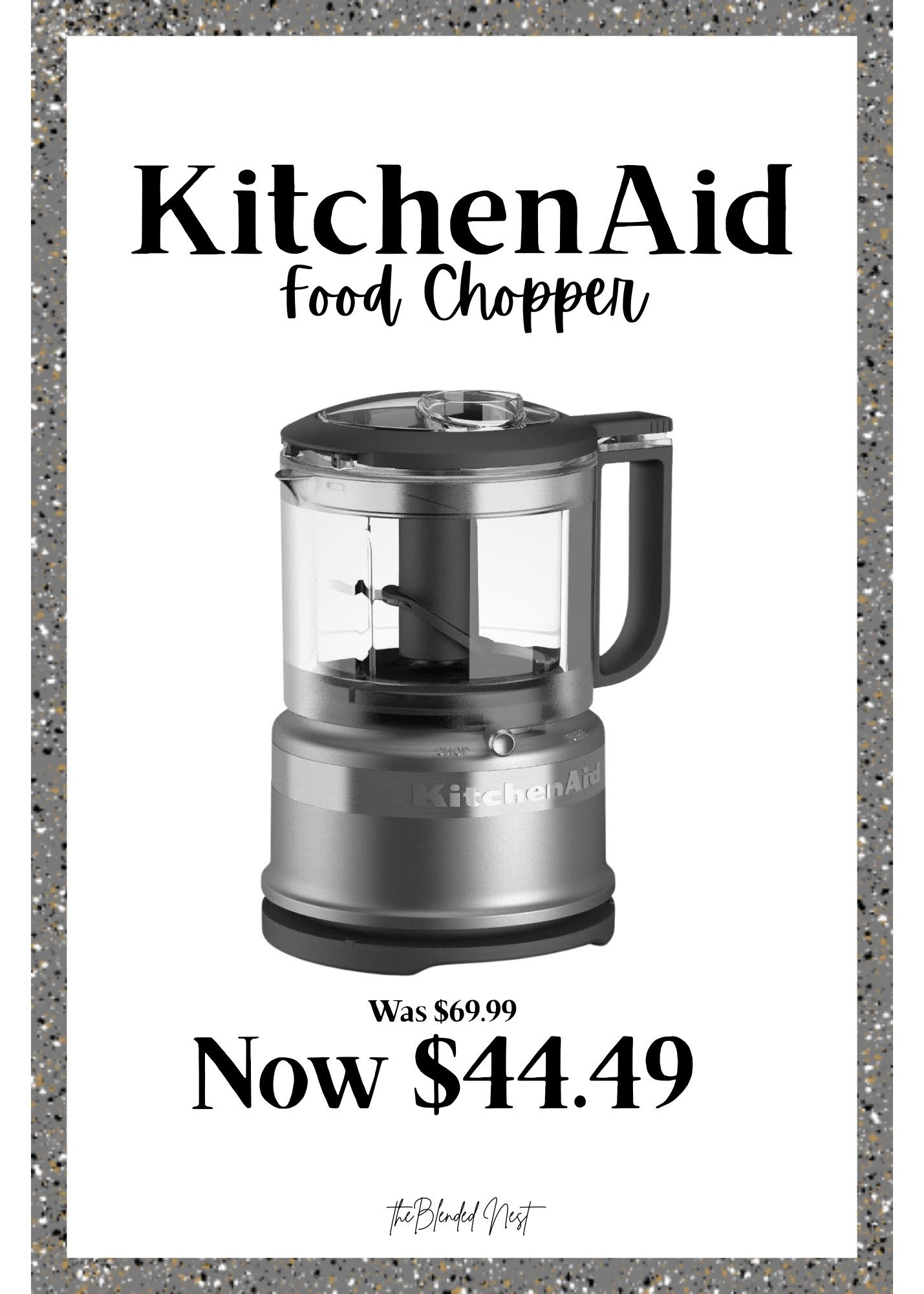 I bought this chopper several years ago from Amazon and it’s one of my favorite small appliances.   It’s holds up to 3.5 cups and it chops and purees.  

#LTKFindsUnder50 #LTKSaleAlert #LTKGiftGuide