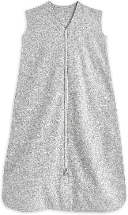 HALO SleepSack, 100% Cotton Wearable Blanket, Swaddle Transition Sleeping Bag, TOG 0.5, Heather G... | Amazon (US)