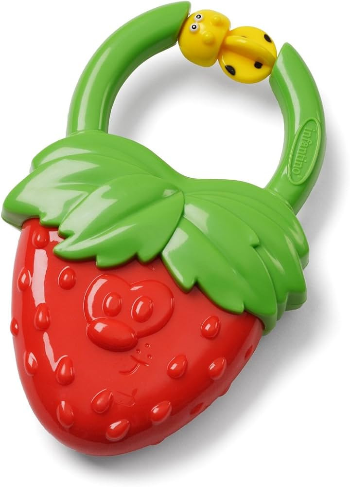 Vibrating Teethers™ (Strawberry or Grape) | Amazon (US)
