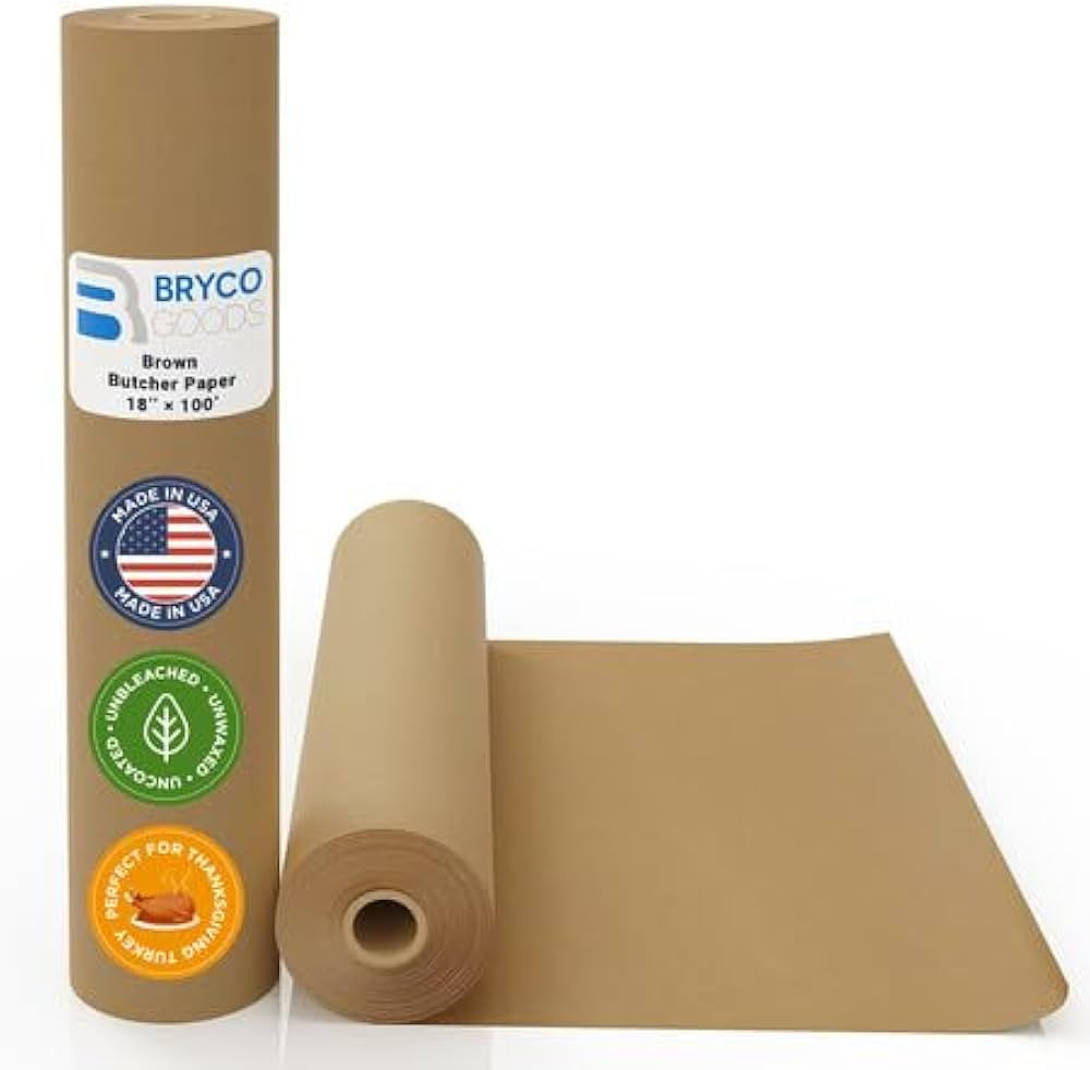 Brown Kraft Packing Paper - 18" x 1,200" (100') - Kraft Paper Roll Ideal for Packing, Moving Supp... | Amazon (US)