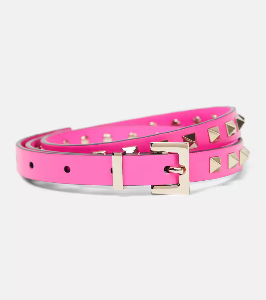 Valentino Garavani Rockstud leather belt | Mytheresa (US/CA)