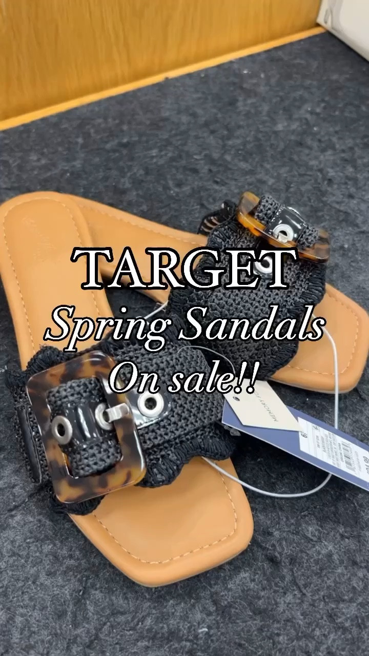 Cute spring sandals on sale at Target! 

#LTKxTarget #LTKshoecrush #LTKsalealert