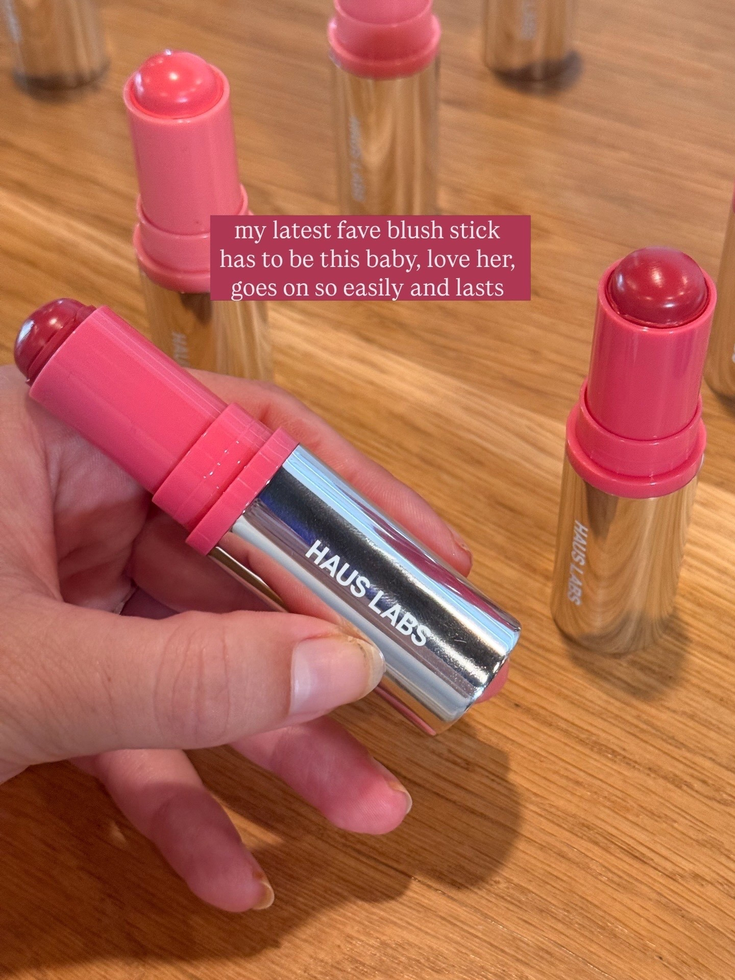 Obsessed with this creamy blush stick so much. Glides on so easily in a really glossy way and stays on all day. Heaps of shades too. I want every single colour. 

(Cream blush, blush stick, beauty style, beauty favourites, makeup find, beauty find) 

#LTKgiftguide #LTKaustralia #LTKbeauty