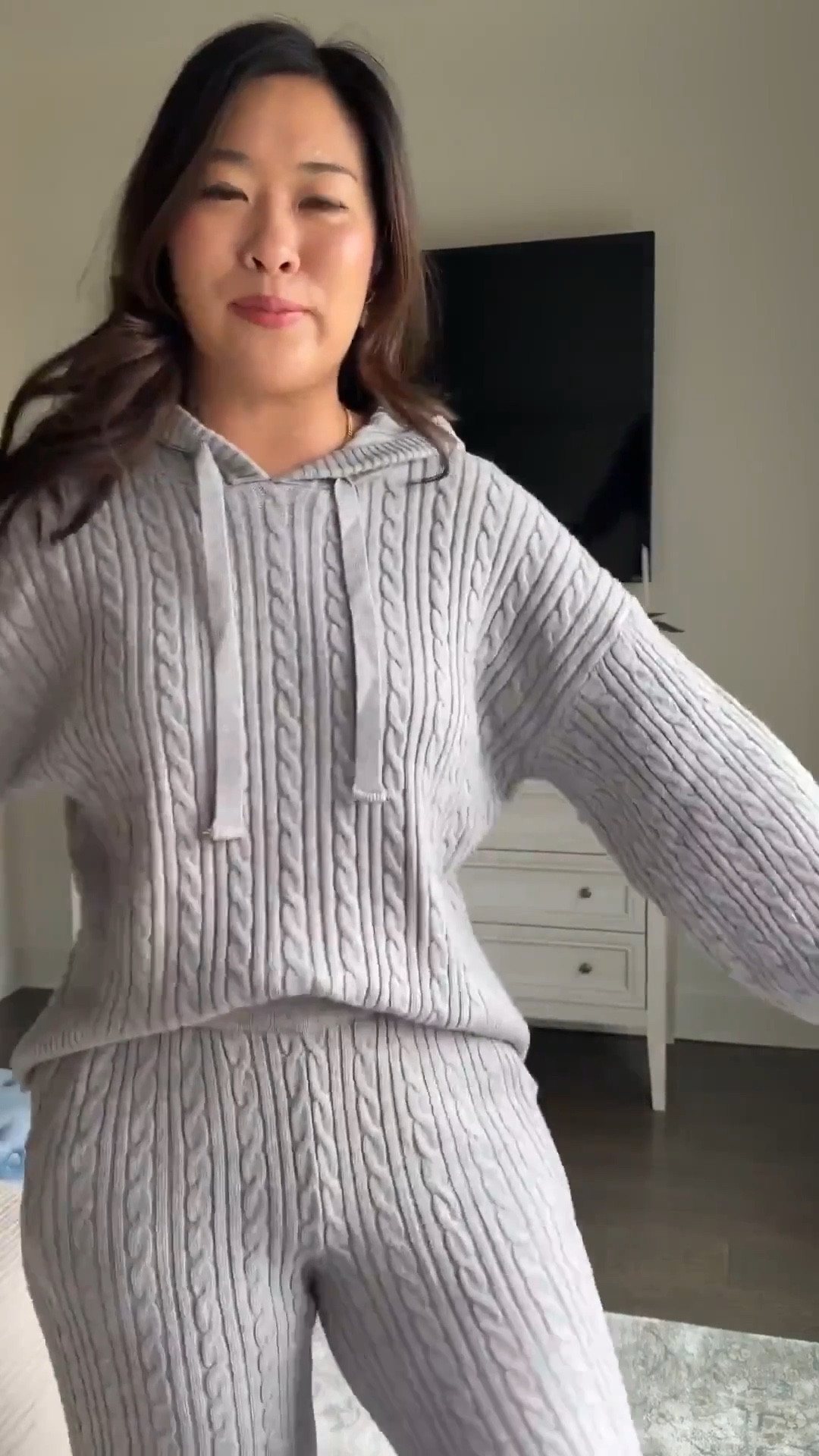 Walmart Cable Knit Sweater Set
Size Medium
Paired with the cutest bow slippers! 


walmart fashion, sweater set, women’s fashion, mom style, cozy outfit, cozy style, trendy set, casual outfit, loungewear 

#LTKSeasonal #LTKootd #LTKgrwm