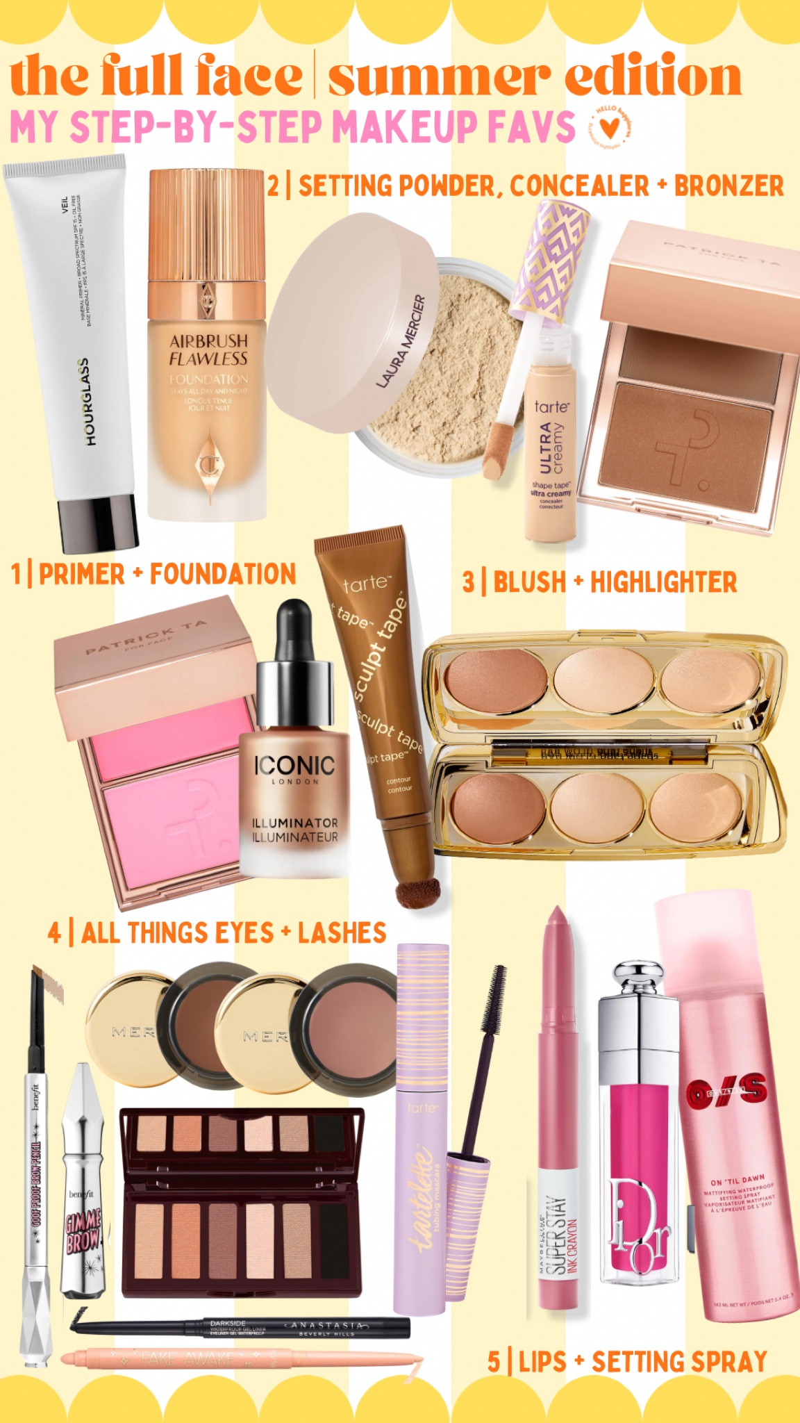 my full face | summer 2024 essentials for my go-to makeup routine 


#LTKSeasonal #LTKover40 #LTKbeauty